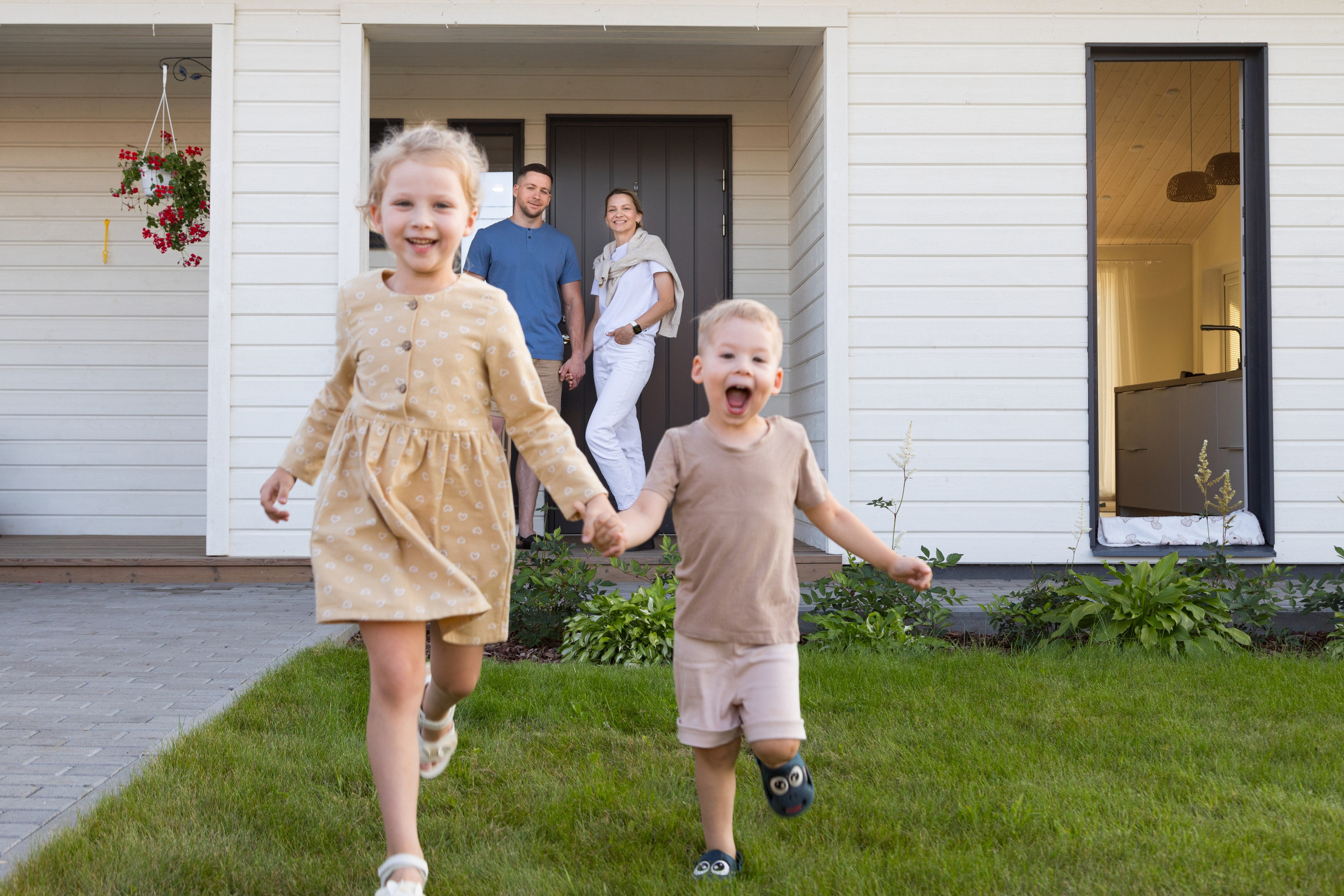 Семейная фотосессия дома. Детский и контент фотограф Надя Волкова Санкт-Петербург
