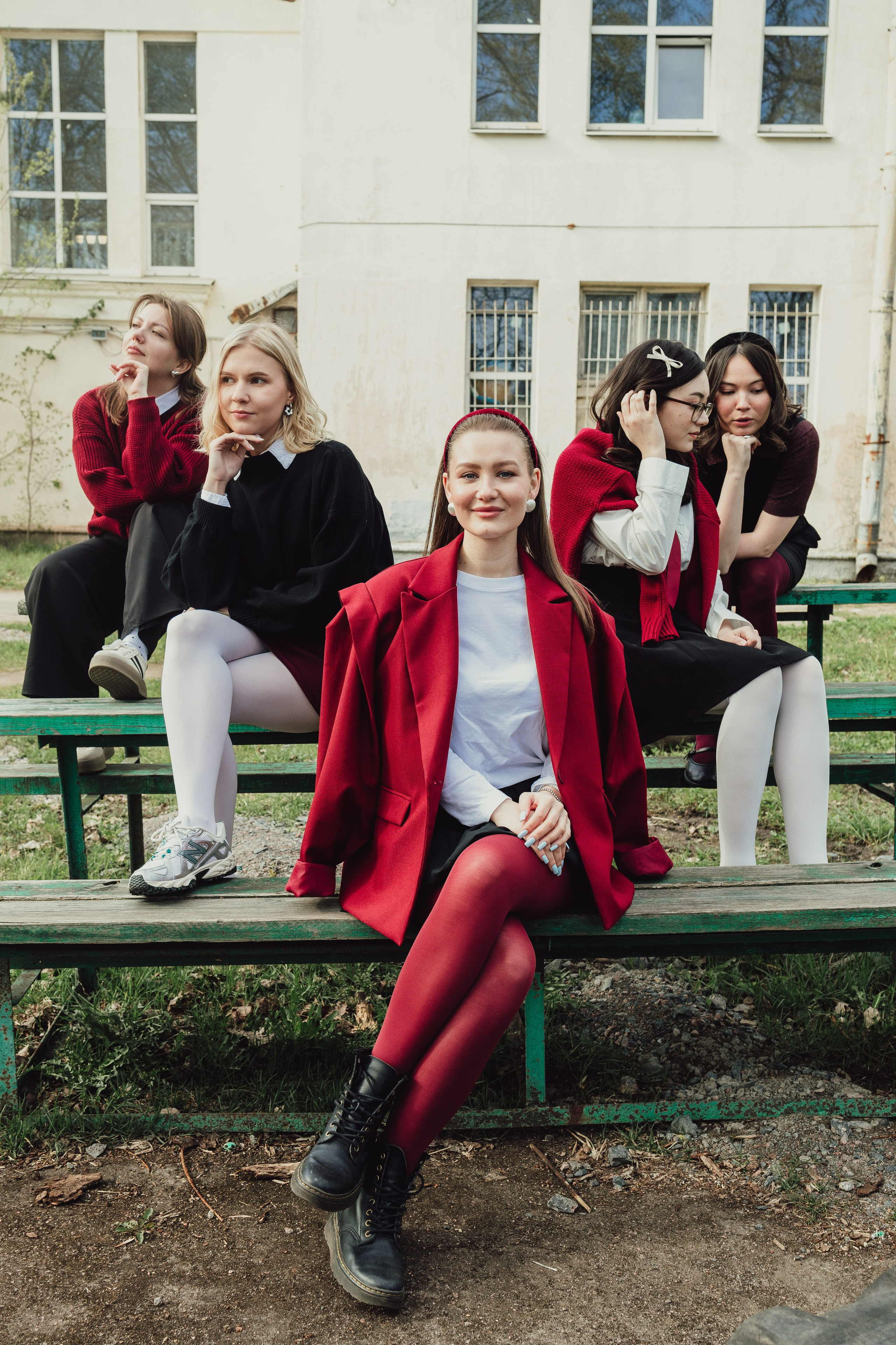 Пять подруг. Фотограф Санкт-Петербург