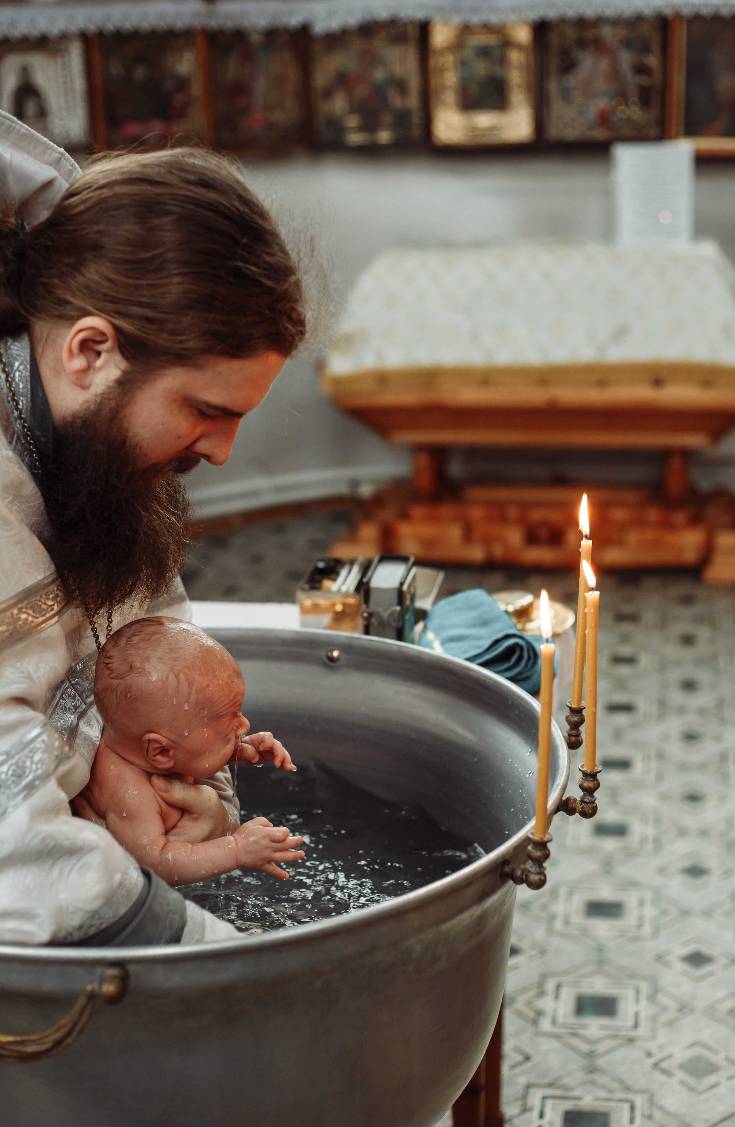 Таинство Крещения. Семейный фотограф из Новошахтинска Антонина Змиенко