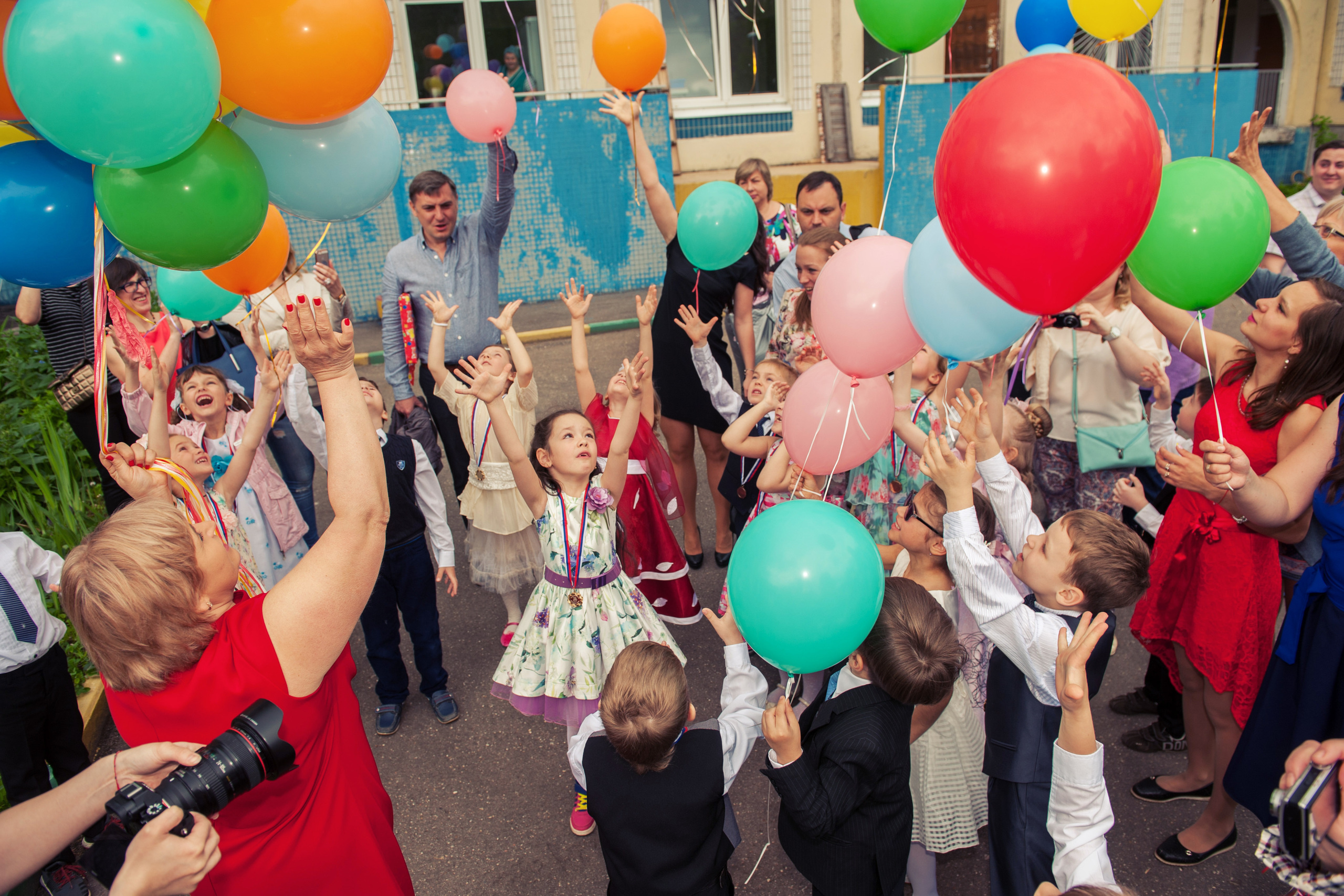 Выпускной в детском саду. Фотограф Светозар Андреев