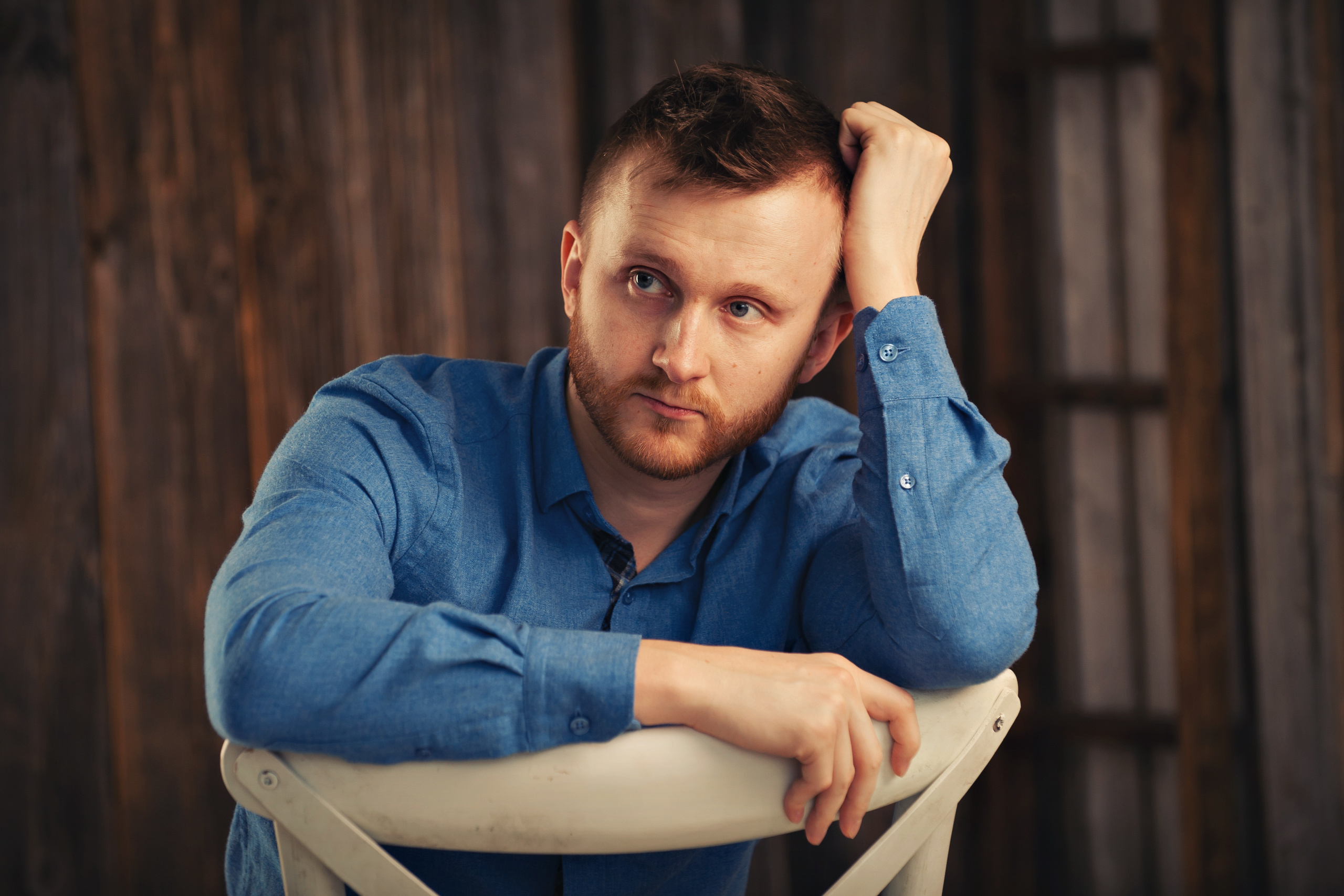 Мужской портрет. Фотограф Светозар Андреев