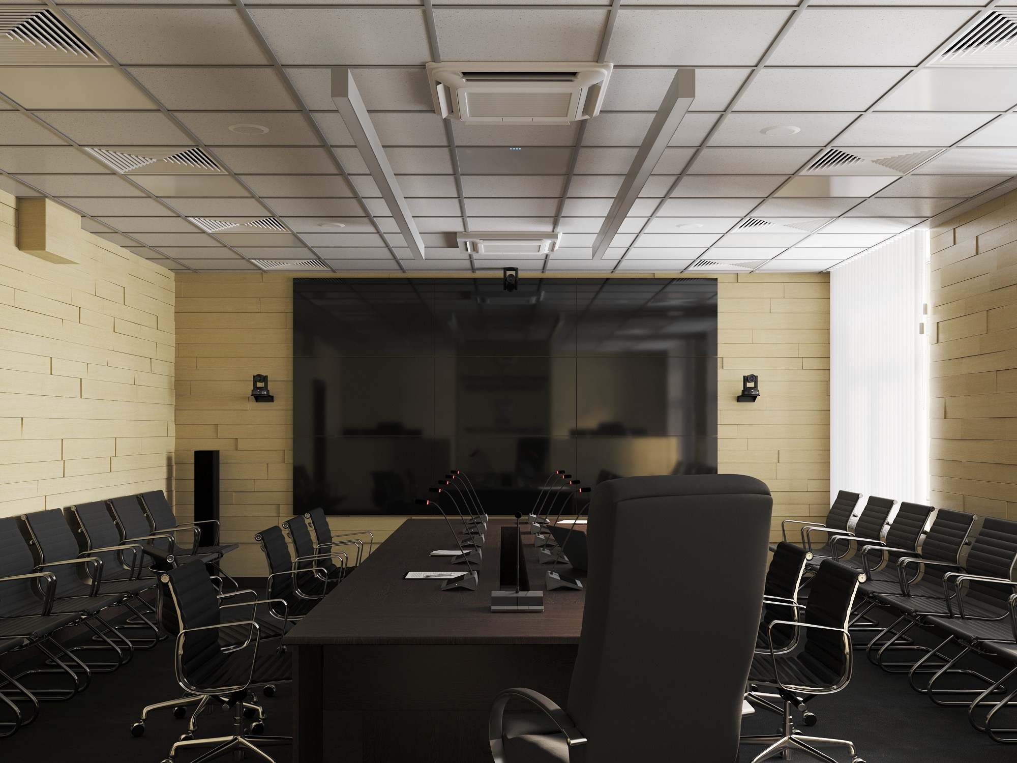 Офисное помещение в министерстве транспорта. Клиент UpInteriors. Евгений Пырков — 3d визуализатор интерьеров и экстерьеров России