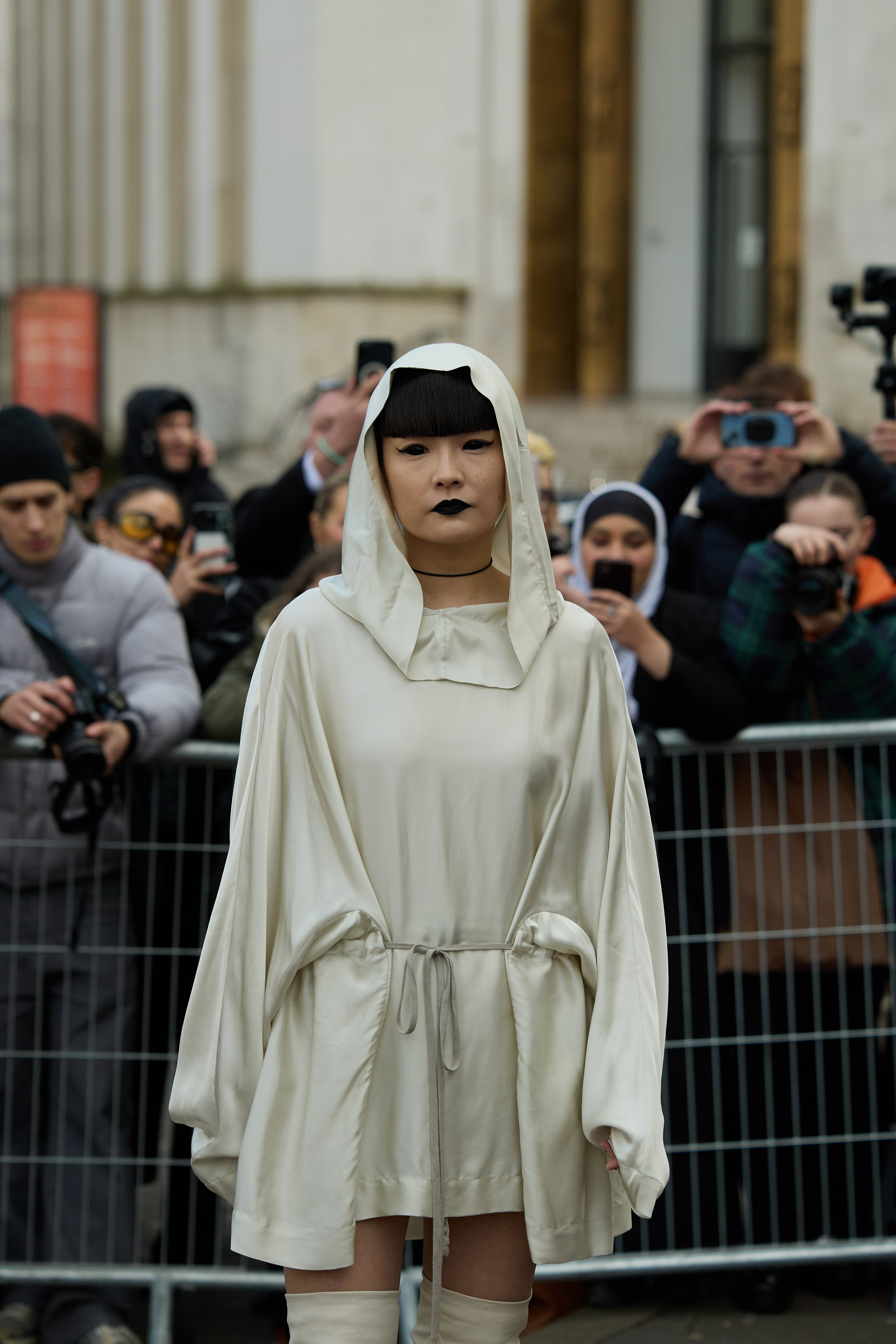 PFW MENSWEAR FALL/WINTER 25/26 RICK OWENS. Photographer in Milan Ivan Goncharov