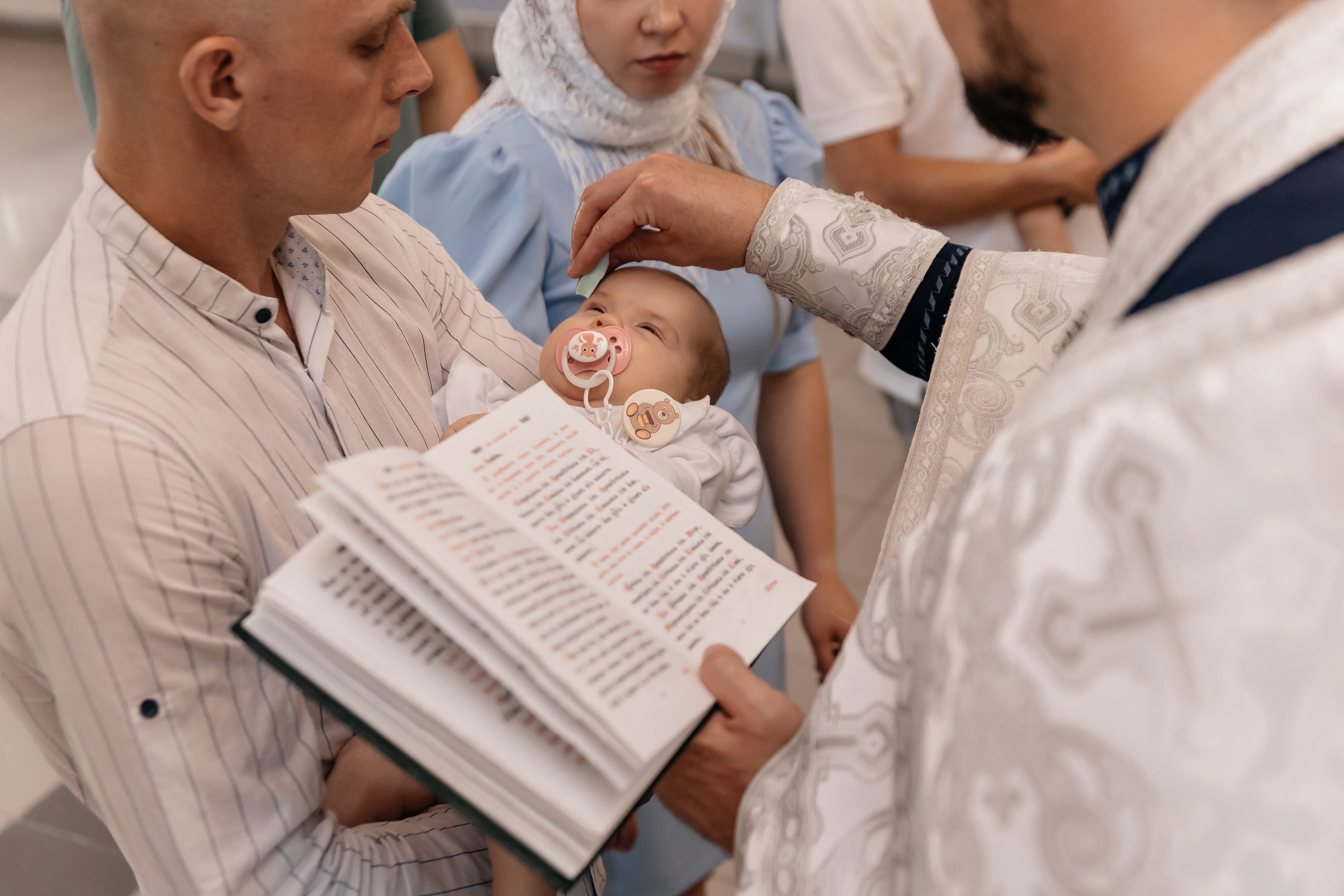 Крещение Ксении. Семейный фотограф Минск Усова Ольга