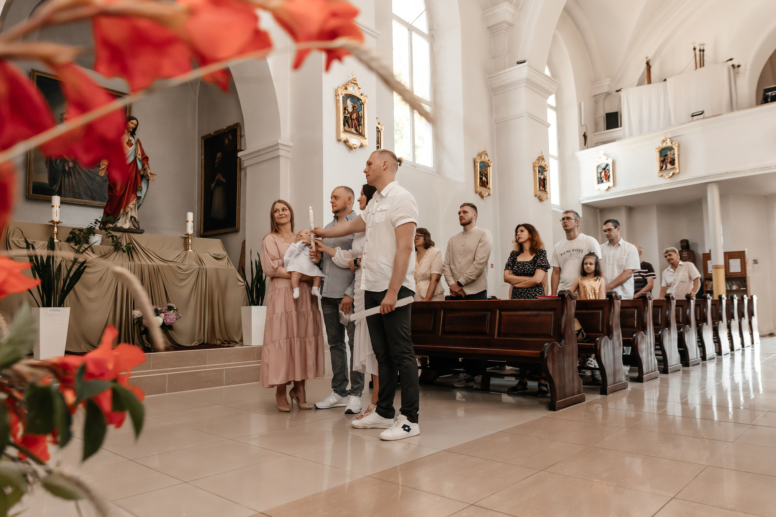 Крещение Адама. Семейный фотограф Минск Усова Ольга