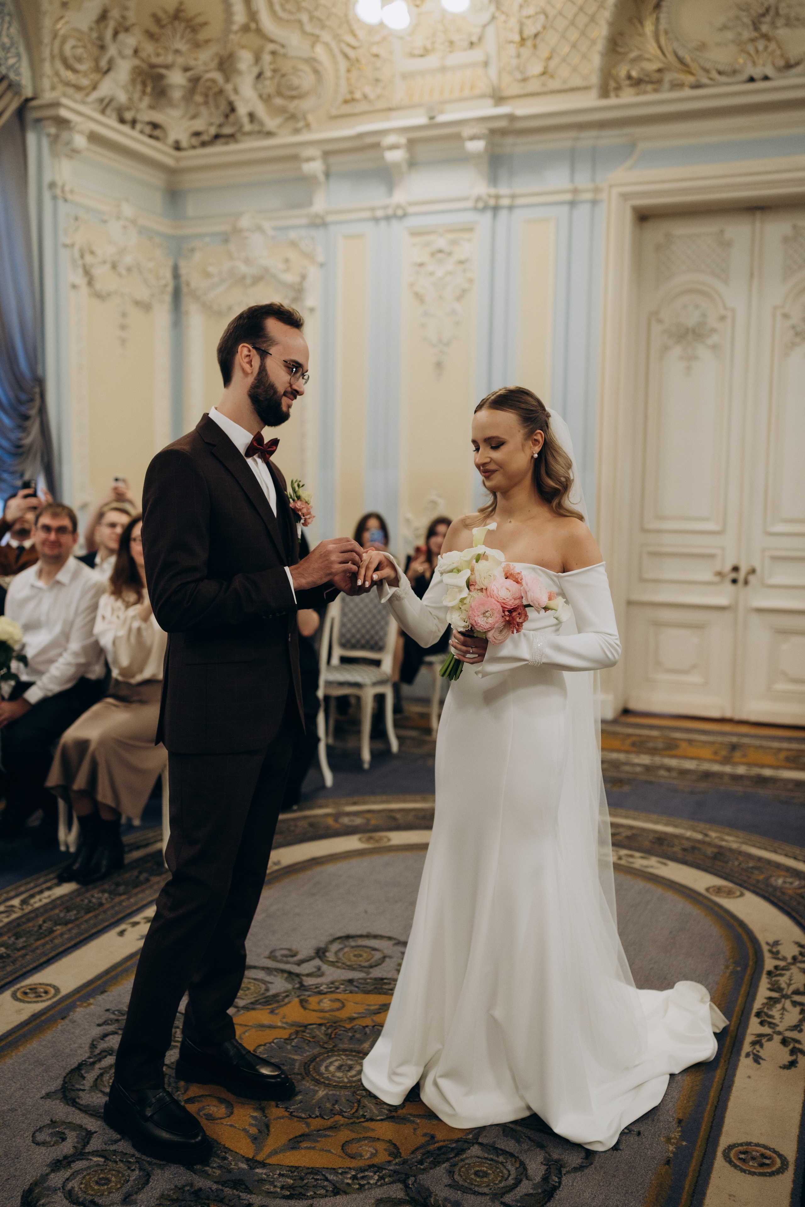 Юра и Полина | 2-й дворец и Половцова. Свадебный и love story фотограф в Санкт-Петербурге