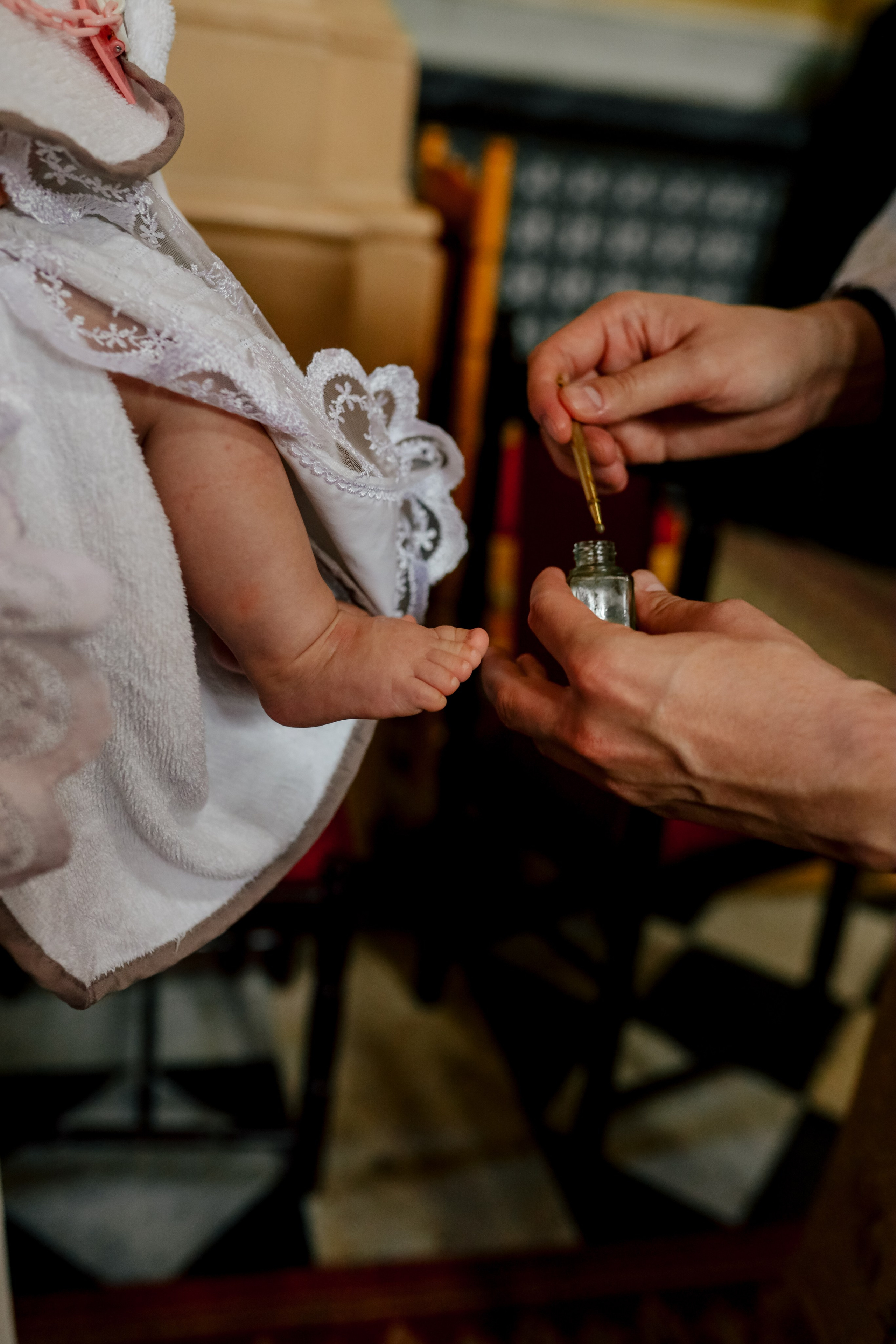 Крещение Эмилии. Свадебный и семейный фотограф в Варшаве