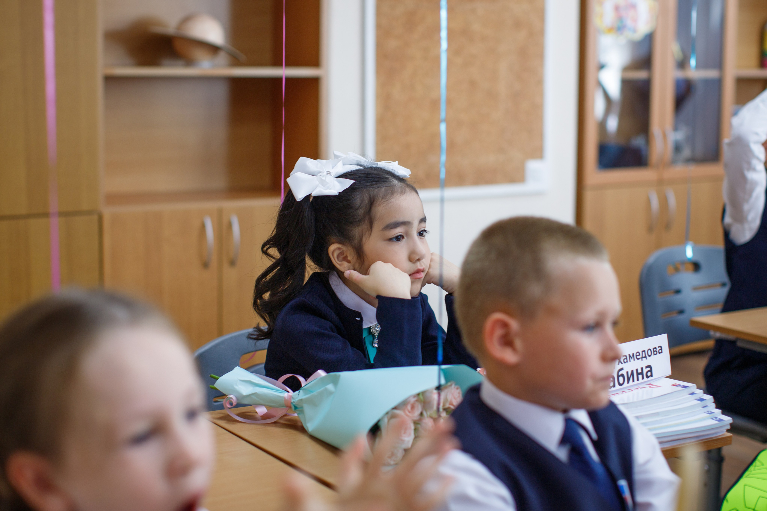 1 сентября / 1 класс / Гимназия № 1558 / г. Москва. Детский и семейный фотограф Мария Киселёва. Москва