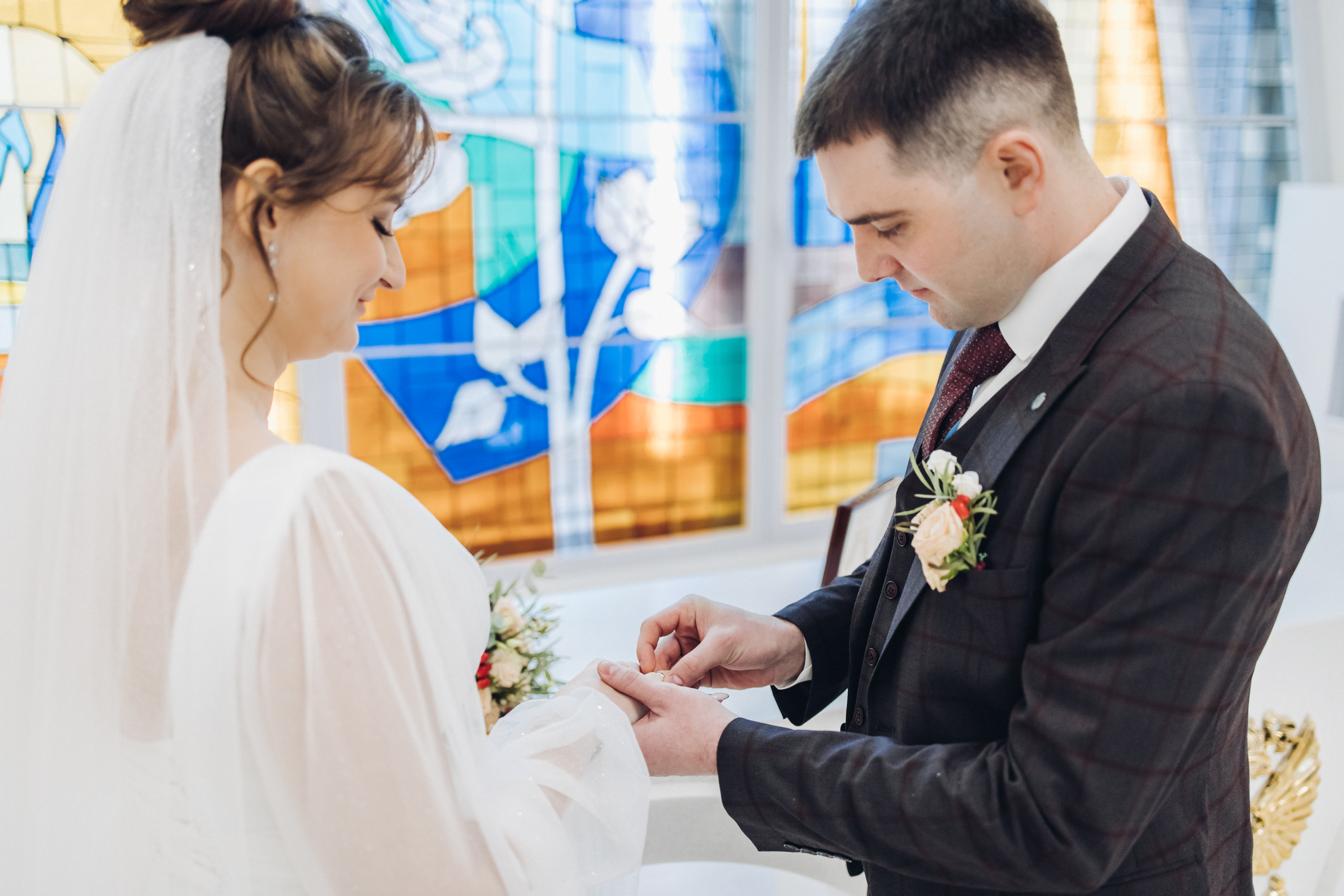 Свадьба Евгения и Олеси, ноябрь  2021, Самара. Семейный и свадебный фотограф Viva Photo