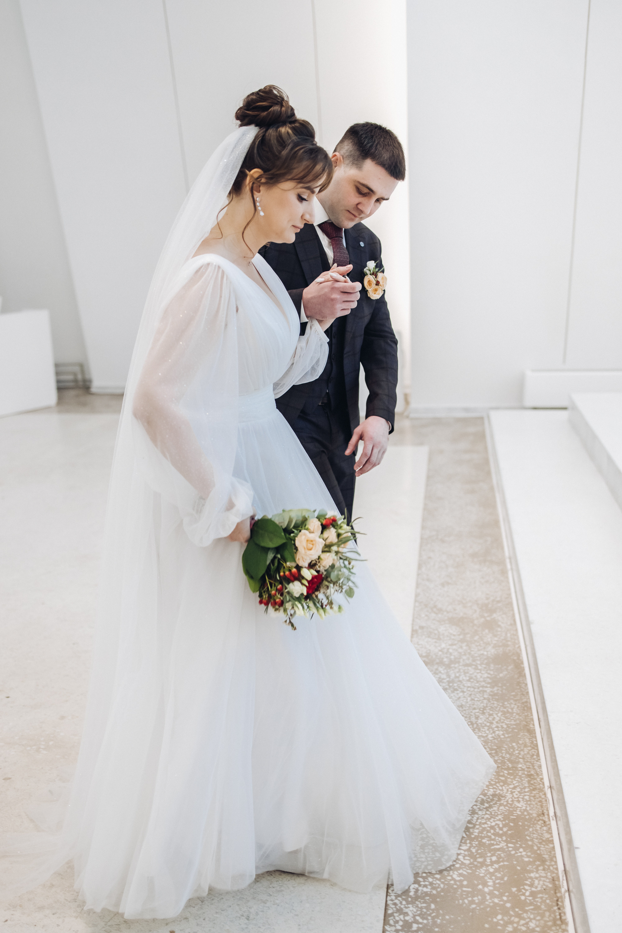 Свадьба Евгения и Олеси, ноябрь  2021, Самара. Семейный и свадебный фотограф Viva Photo