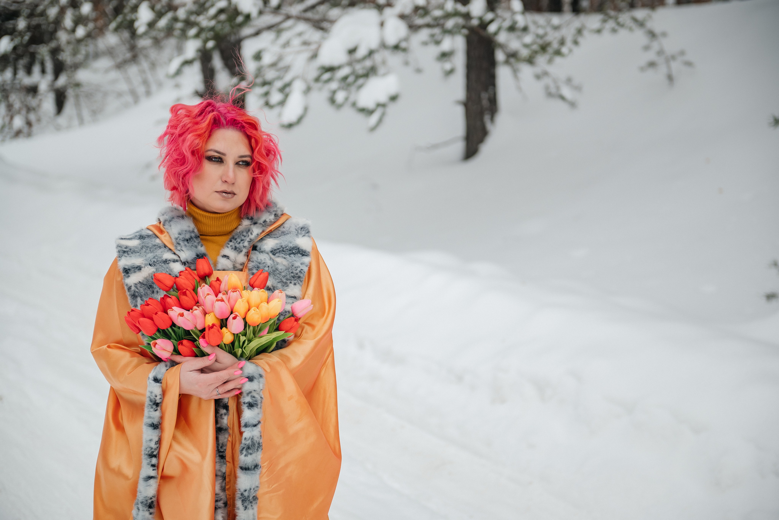 Света и тюльпаны. Свадебный и семейный фотограф в Дзержинске Екатерина Шулакова