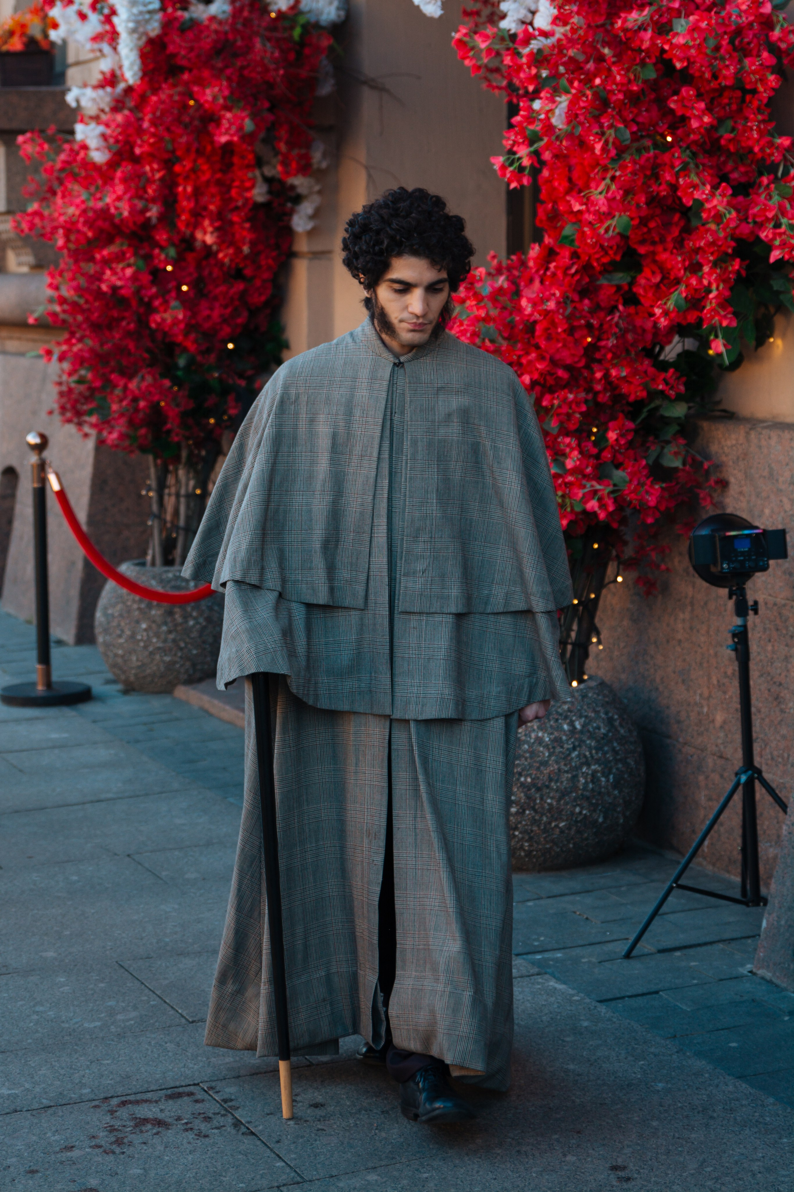 Пушкин в отеле «Оболенский». Съёмка ролика для конкурса. Портретный фотограф в Санкт-Петербурге Дмитриева Наталия