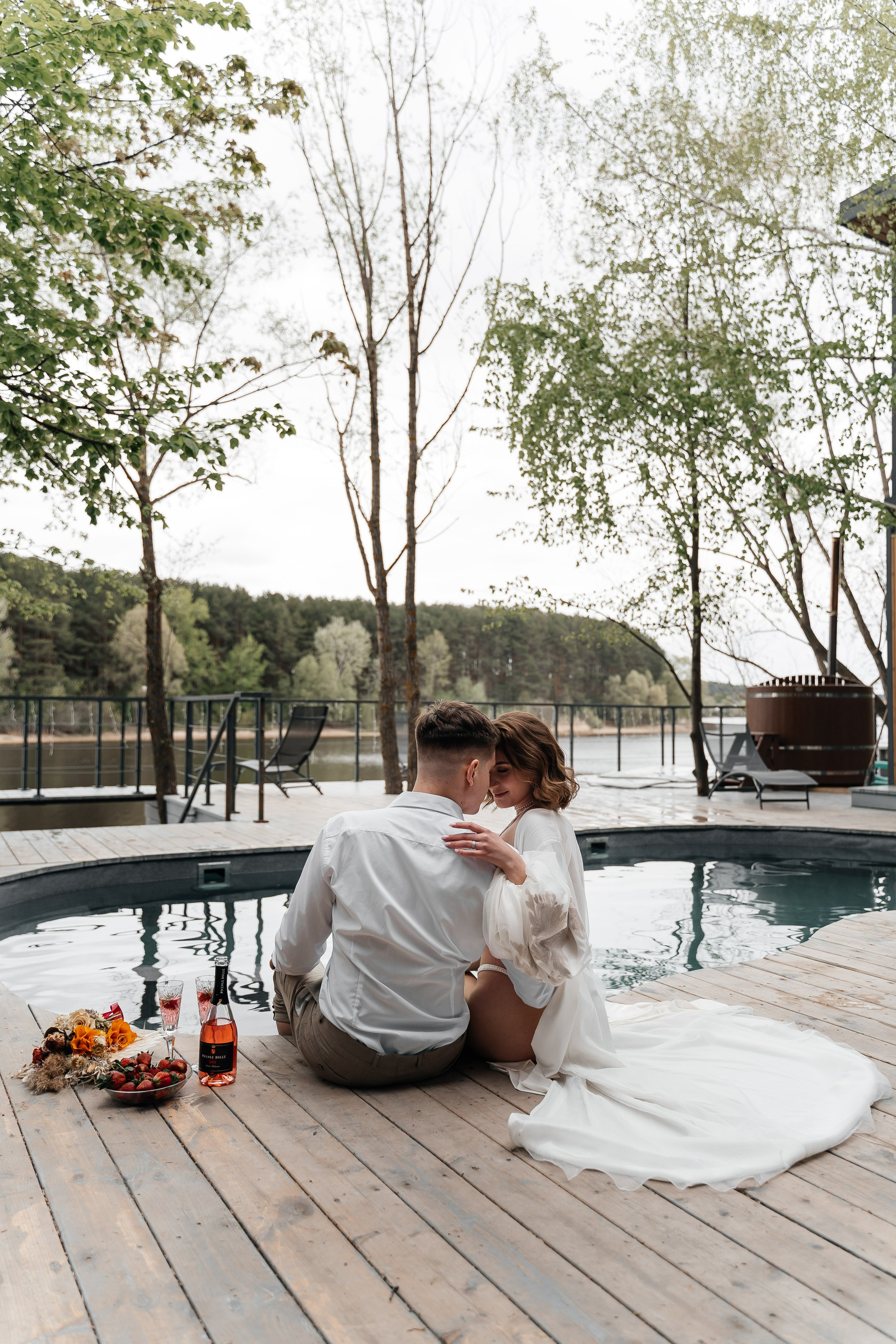 В загородном клубе "Утрау"