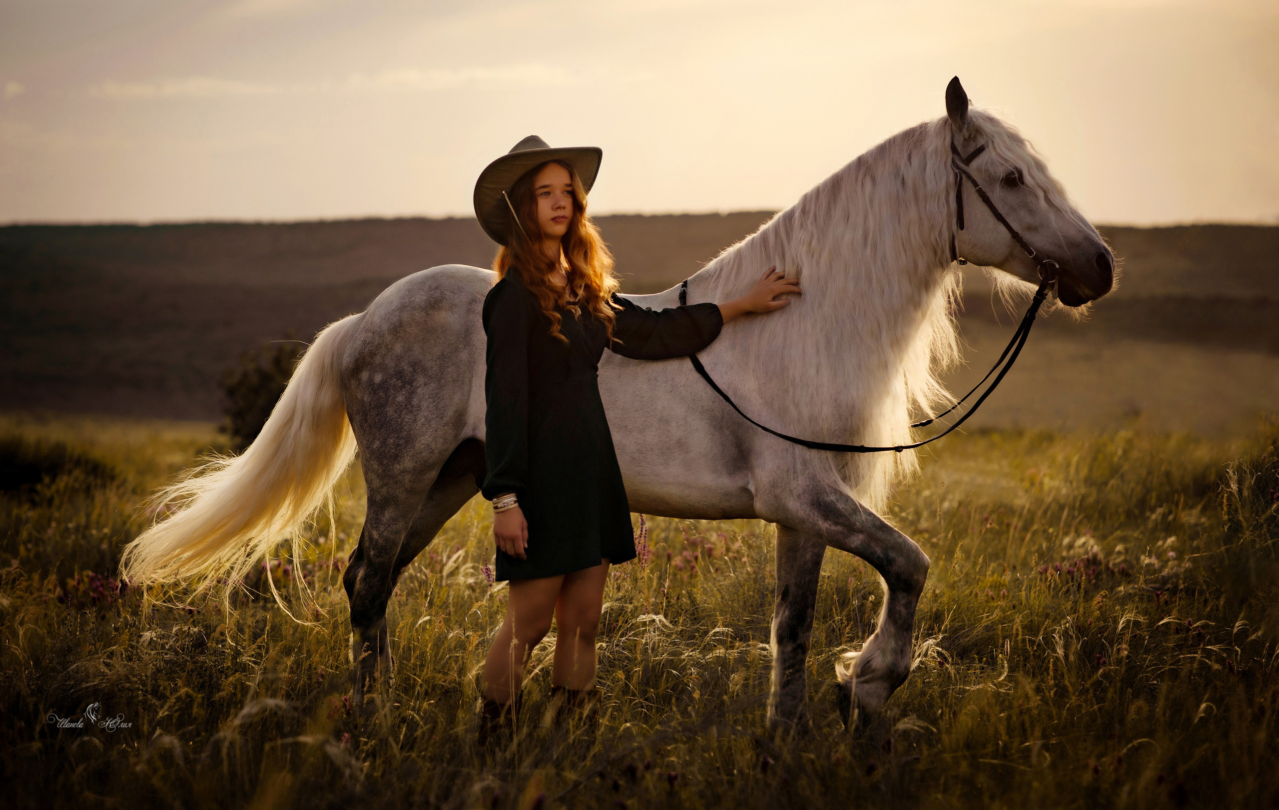 Виктория и Вымпел. Конный фотограф в Саратове Юлия Иванова