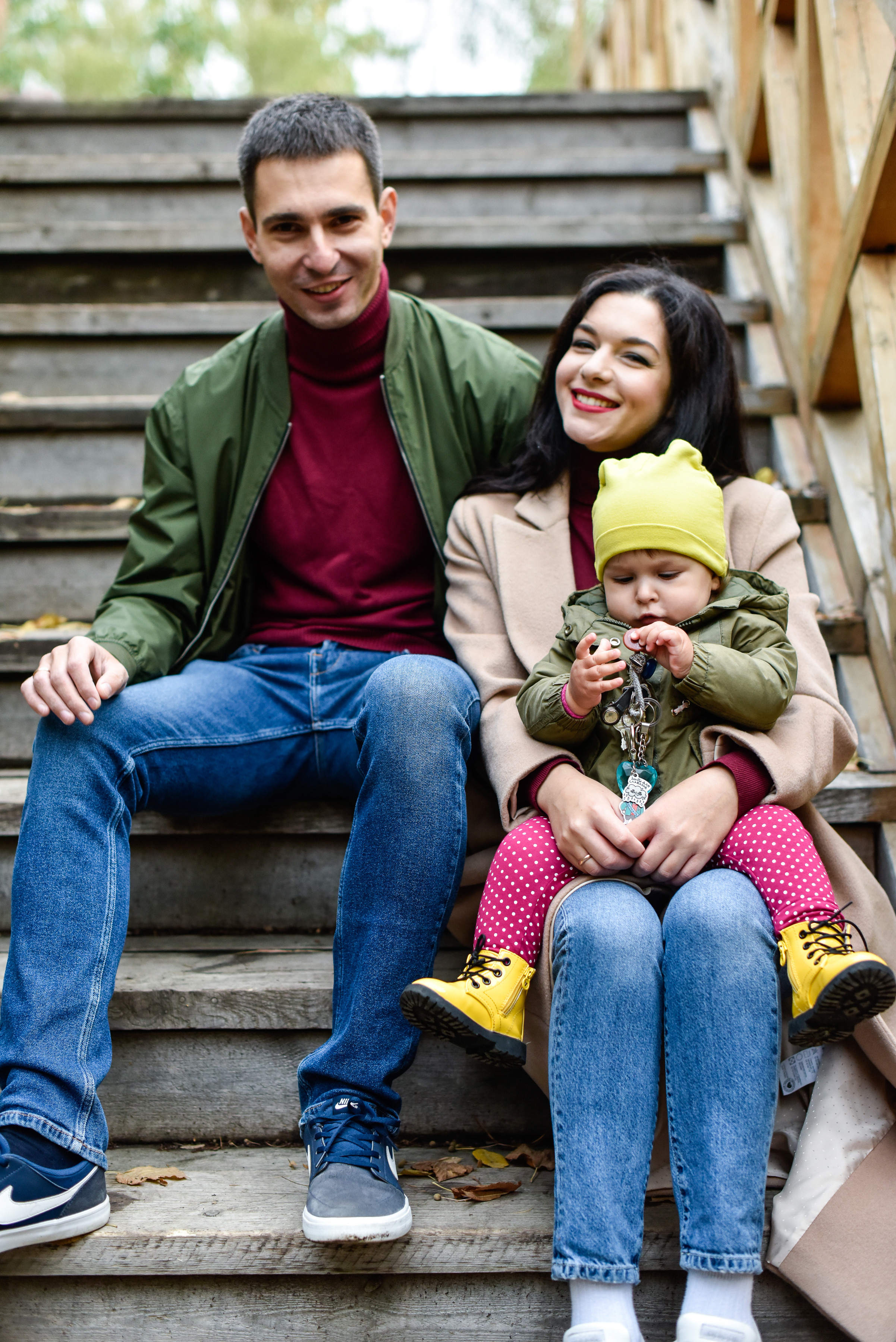 Семья Даши, Жени и Лизы