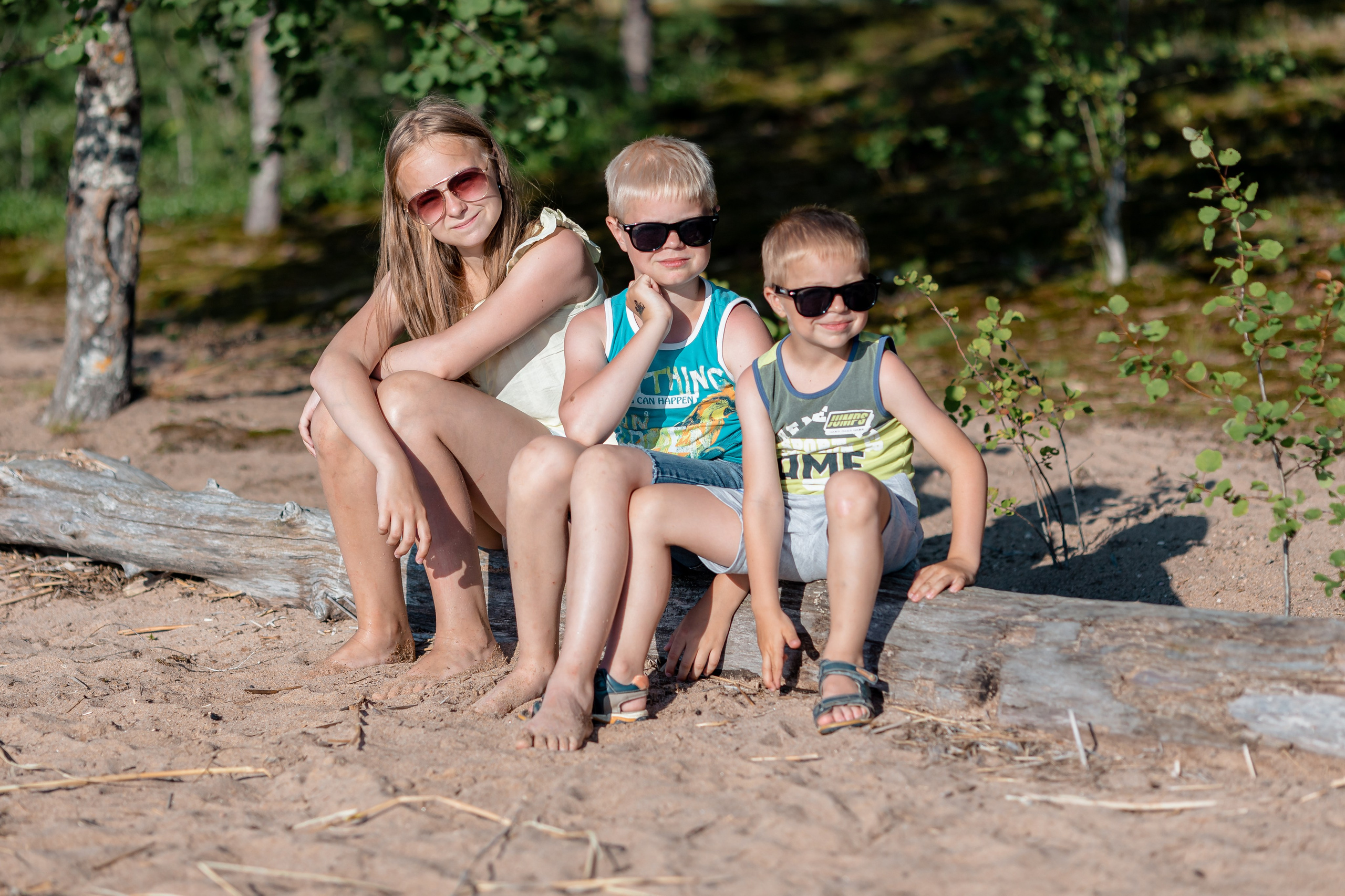 Семейная фотосессия на закате. Ирина Носова - семейный и детский фотограф