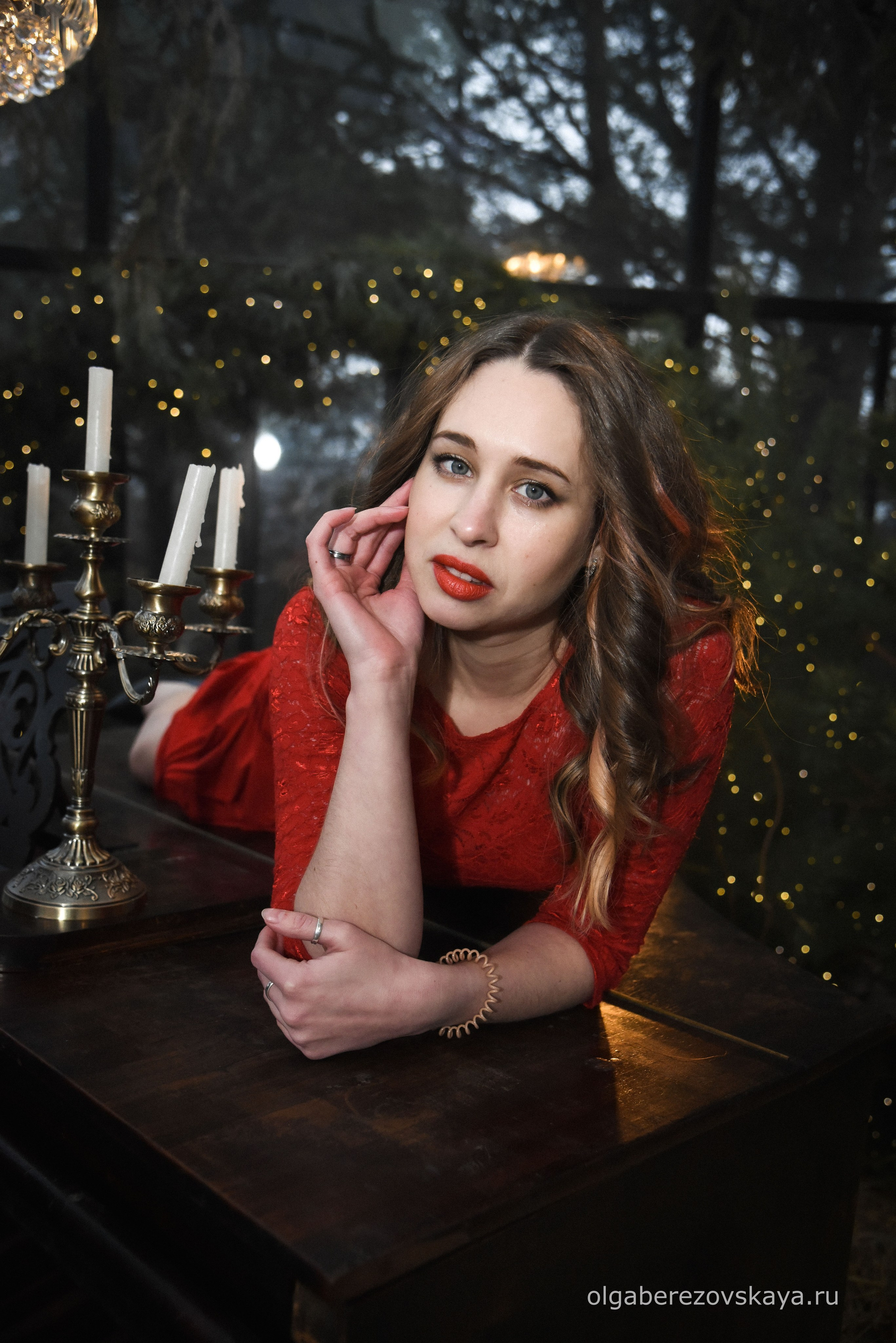 Новогодняя фотосессия с роялем