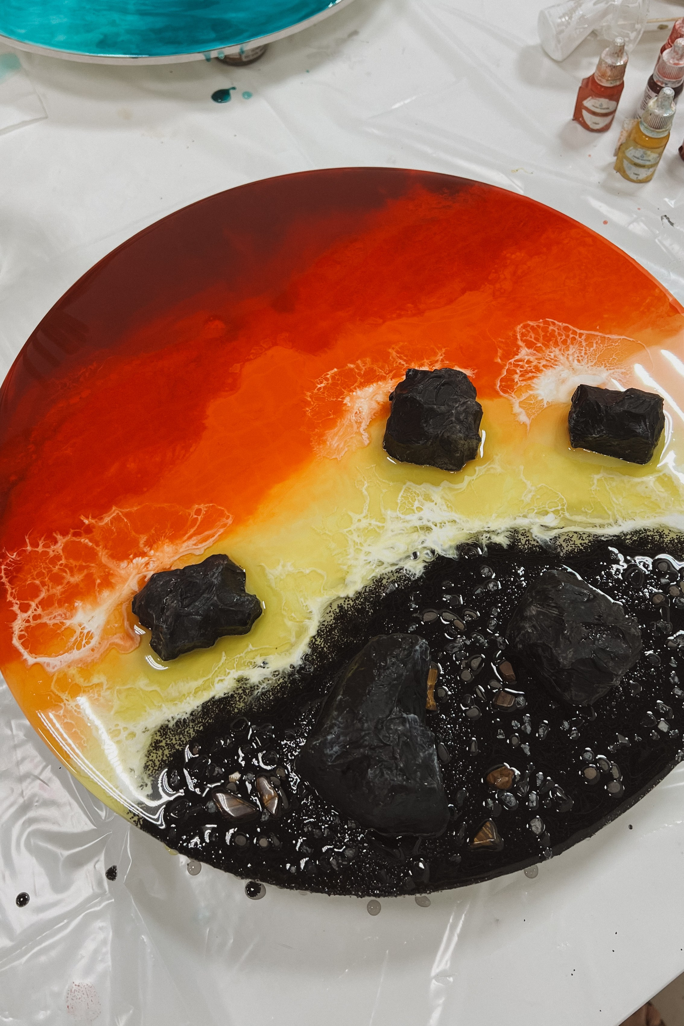 Мастер-классы. Seatales — эпоксидная смола и спиртовые чернила