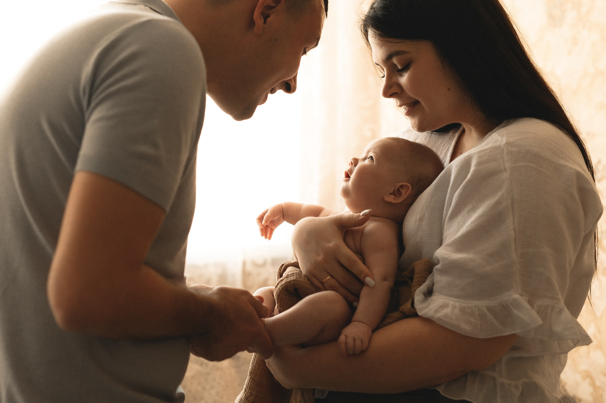 Первая съёмка малышка Есении. Семейный фотограф в г. Ставрополь, Сорокина Мария