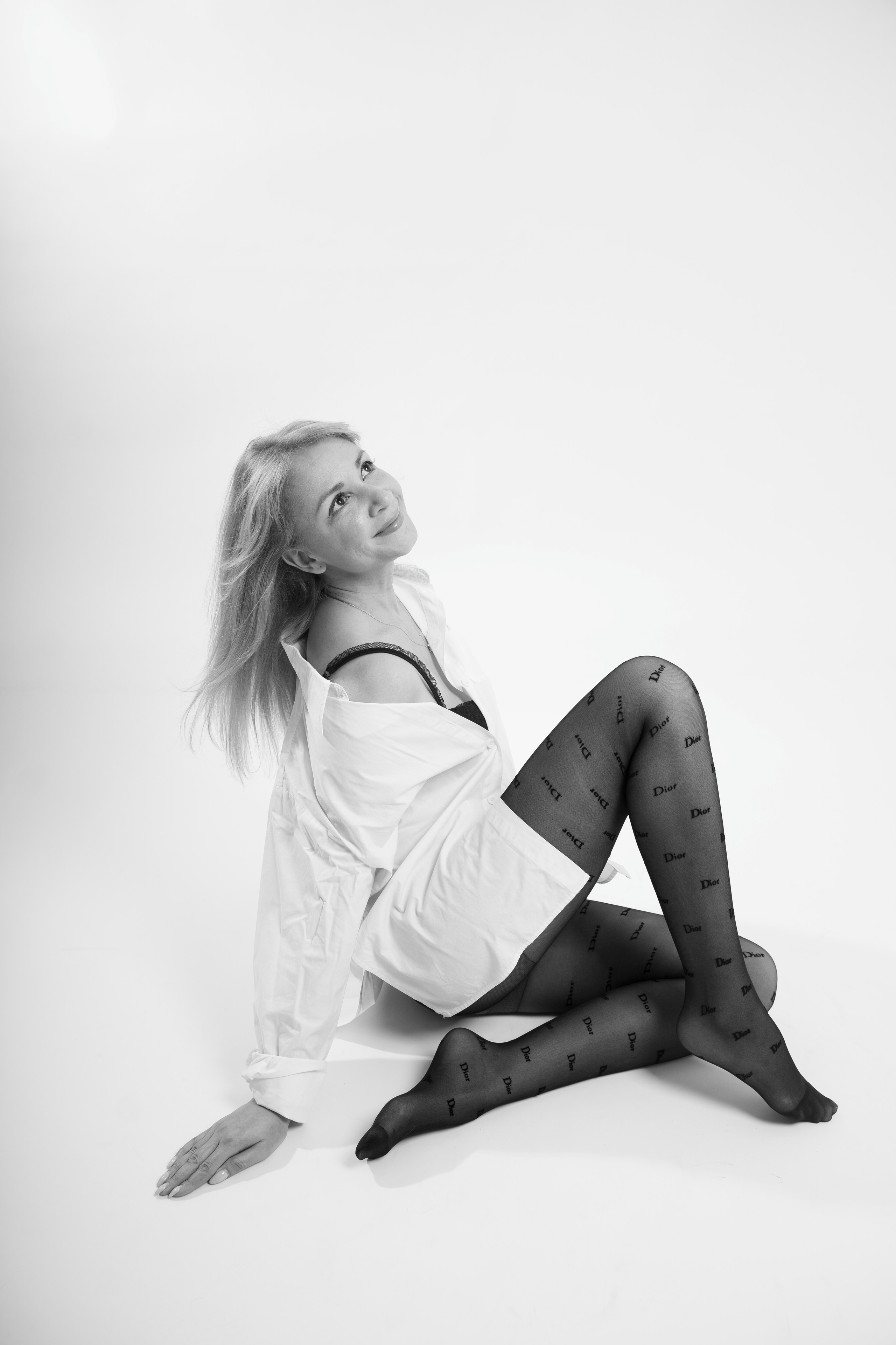 Черно-белая фотосессия