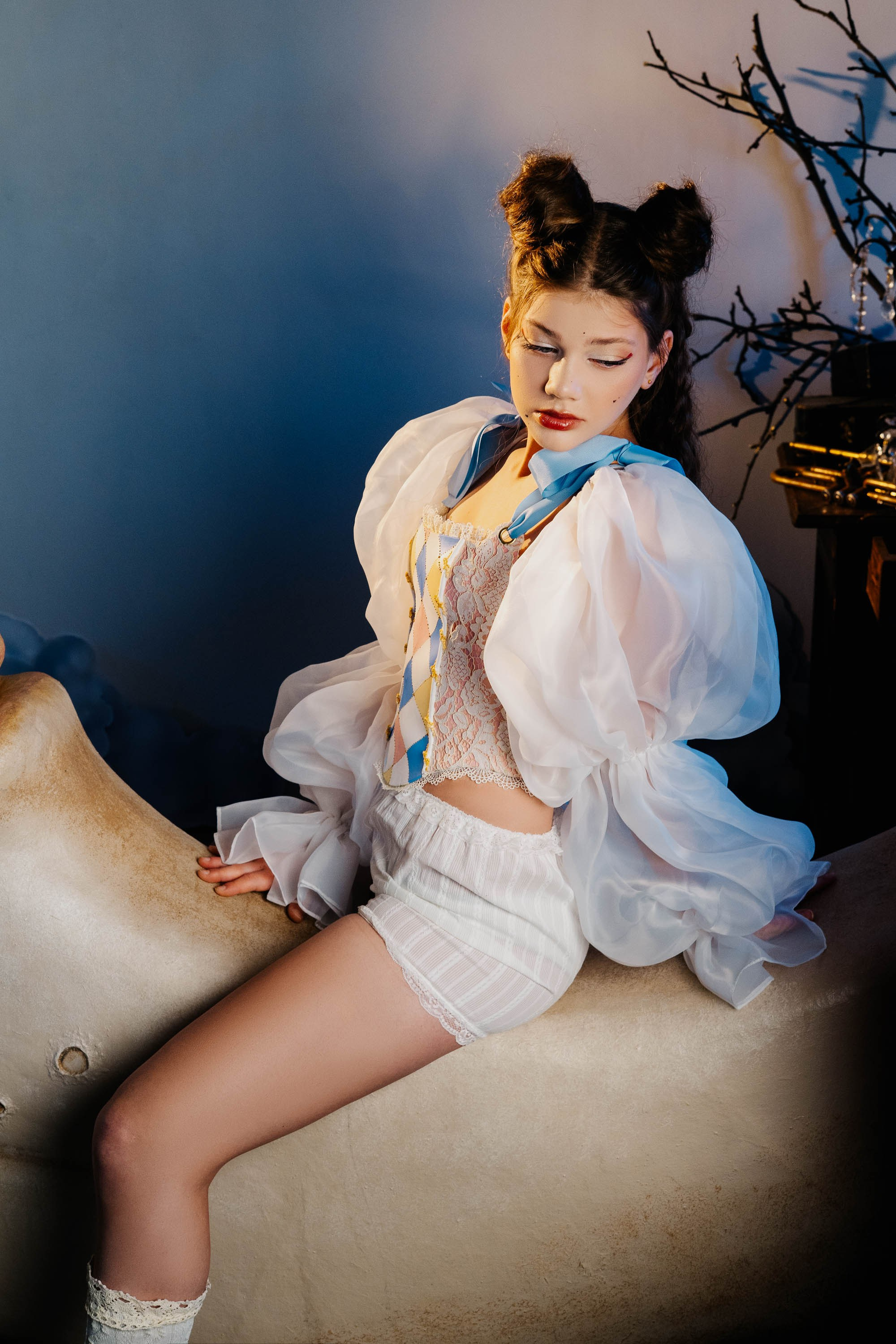 Коломбина. Проект «Сны Синицы» — Волшебные фотосессии