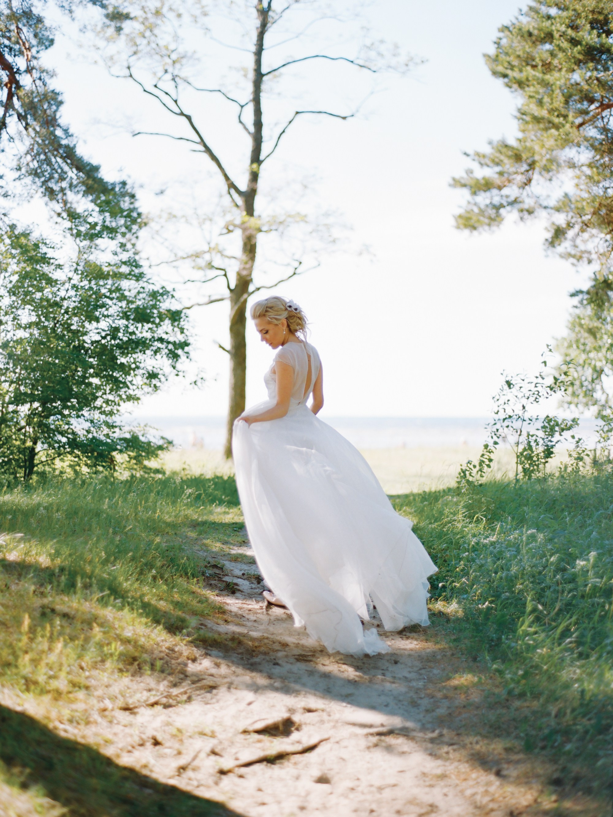 Ксения и Алексей, свадьба на Финском заливе. Изящная фотография | Ксения Милушкина