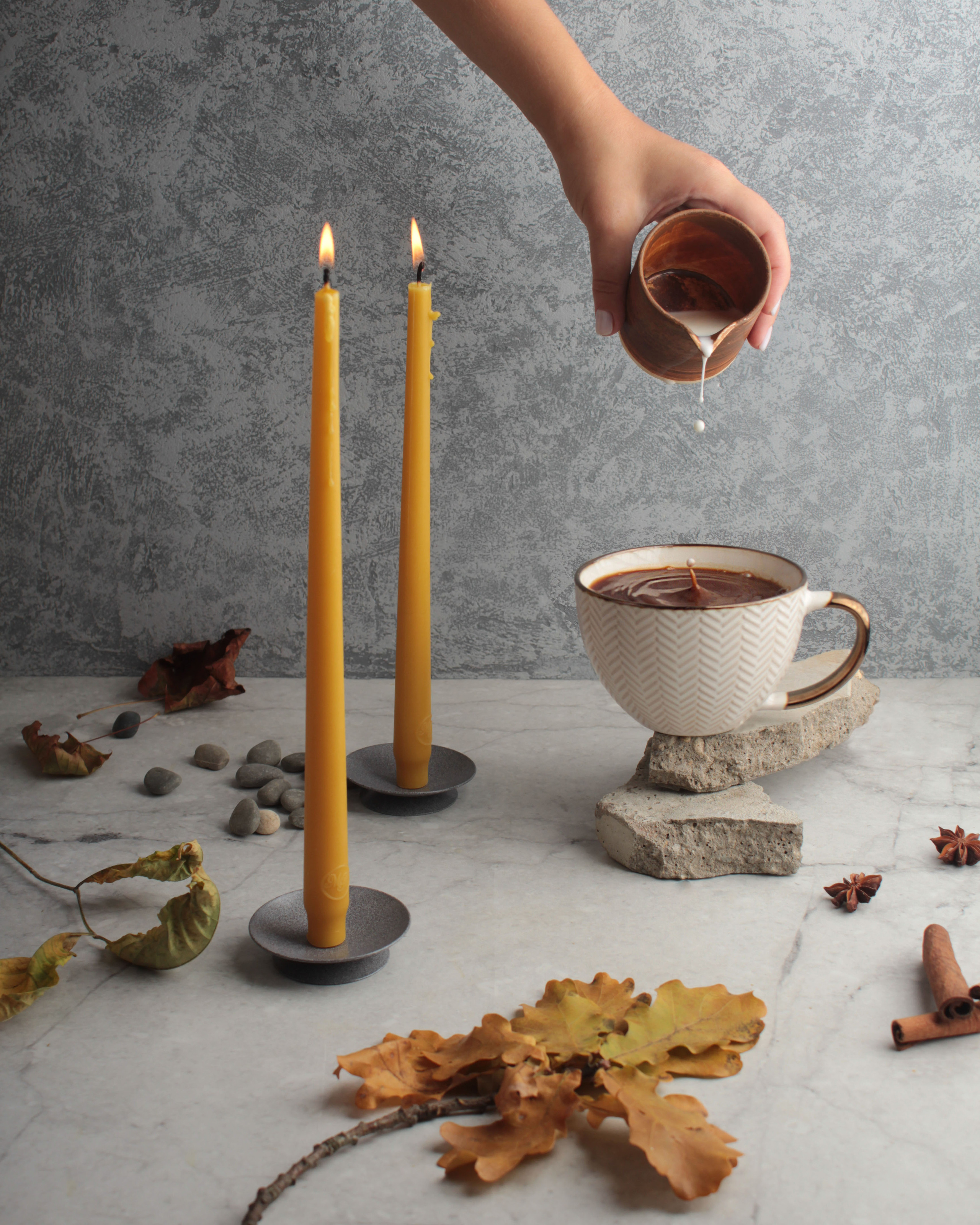 Свечи ручной работы. Фудфотограф и предметный фотограф в Москве Ирина Головина
