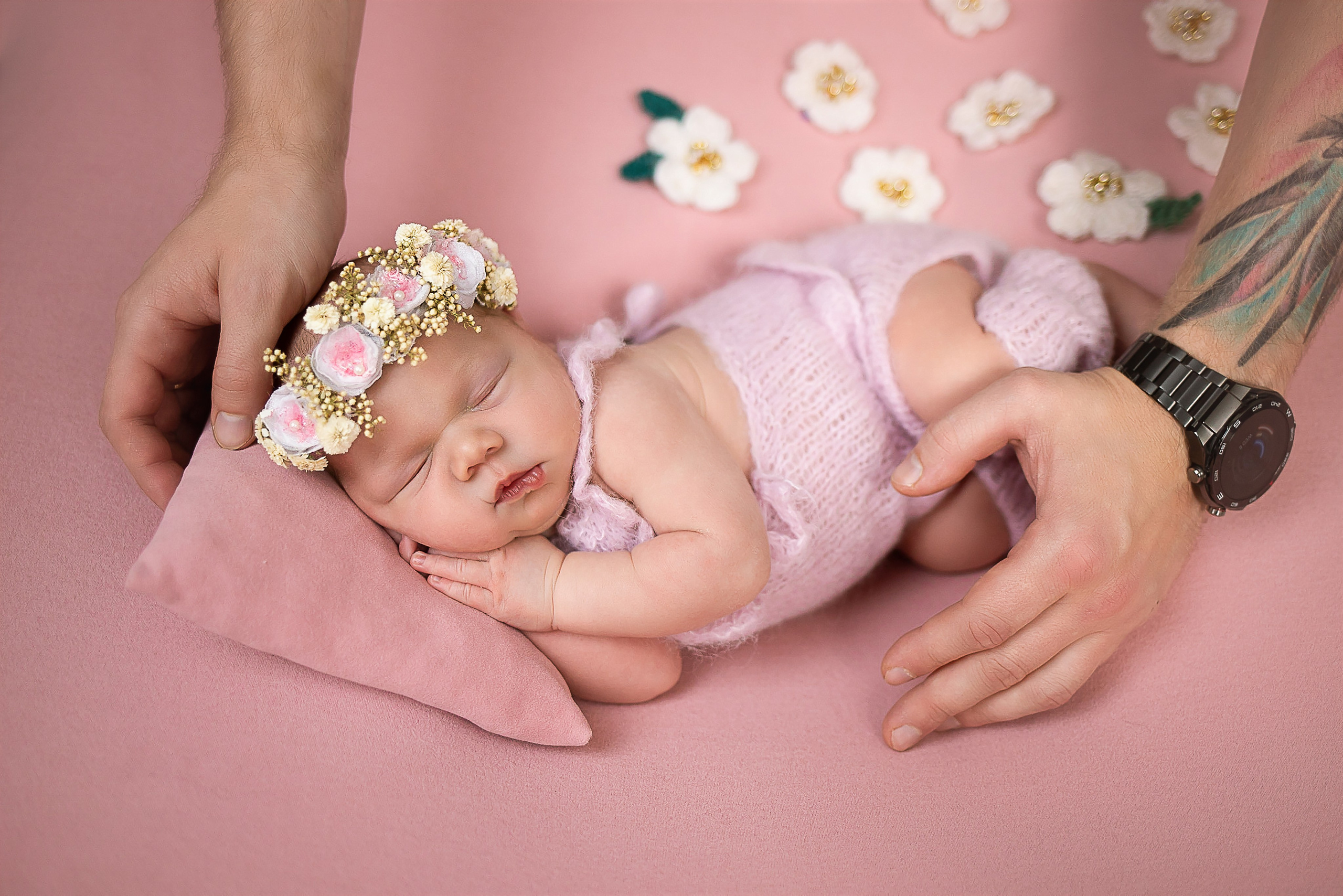Фотосессия новорожденного. Фотограф новорожденных в Новосибирске