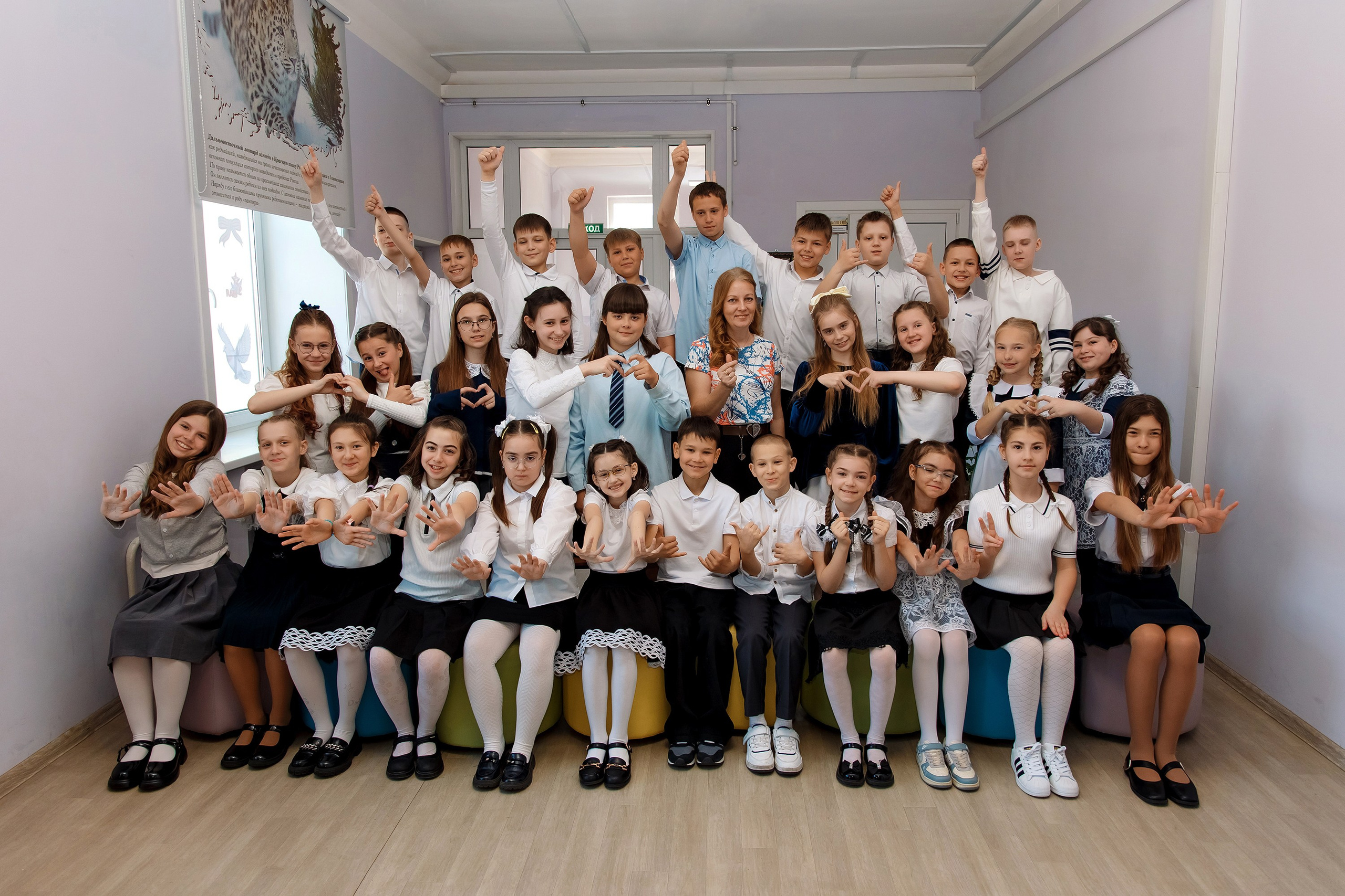 4 класс 17 школа. Фотограф Любовь Корниенко, Примоский край