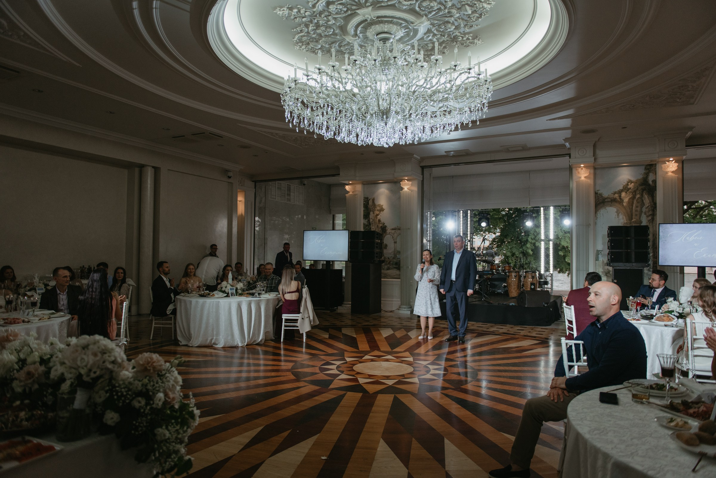 свадебный банкет в резиденции К2