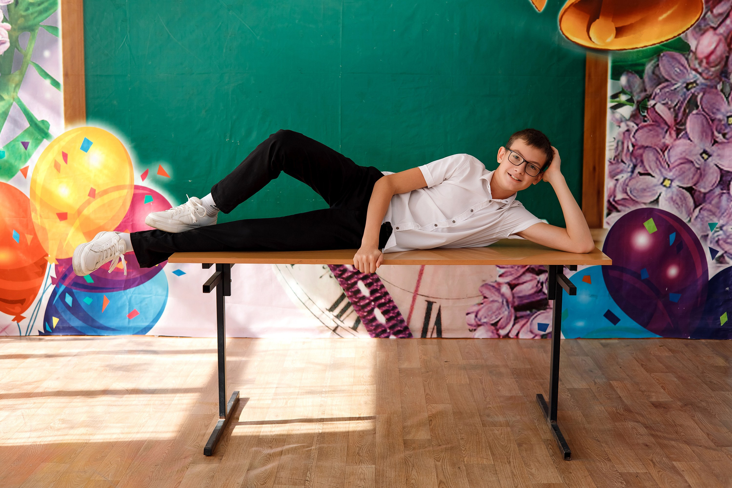 Школа 6 с. Прохладное. Фотограф Любовь Корниенко, Примоский край