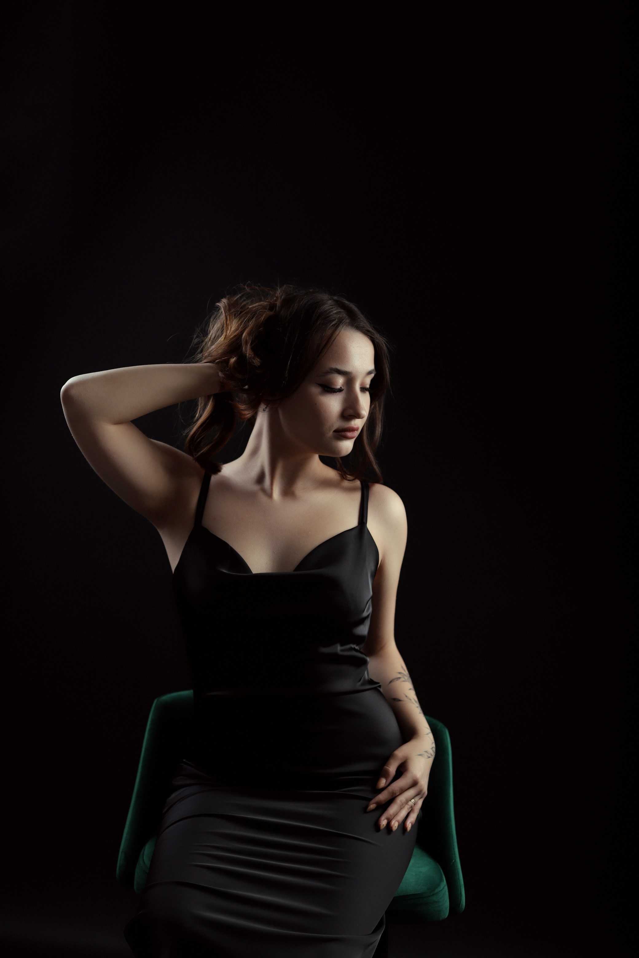 Съемка на черном фоне. Фотограф Кравченко Юлия. Энгельс