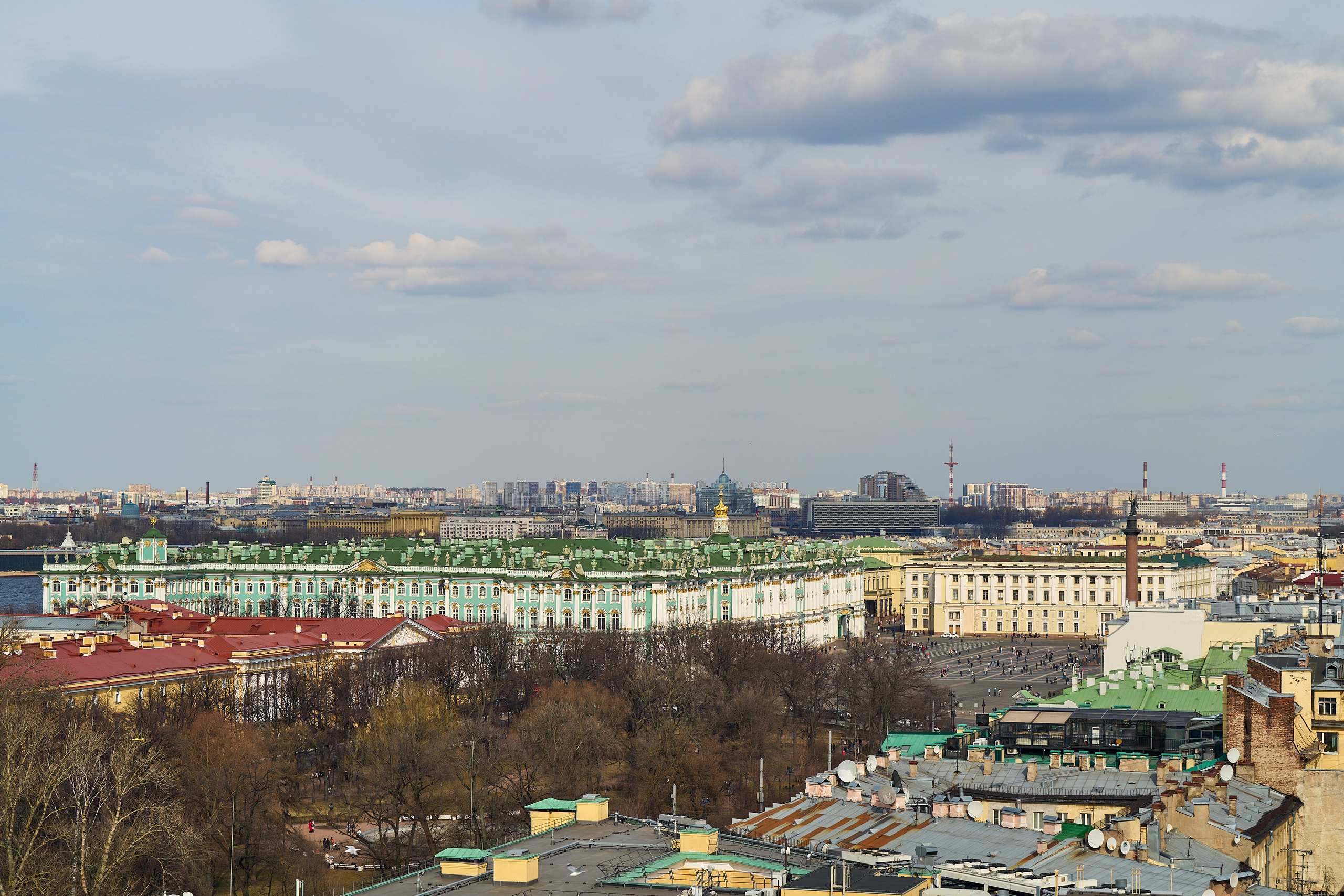 Колоннада Исаакиевского собора