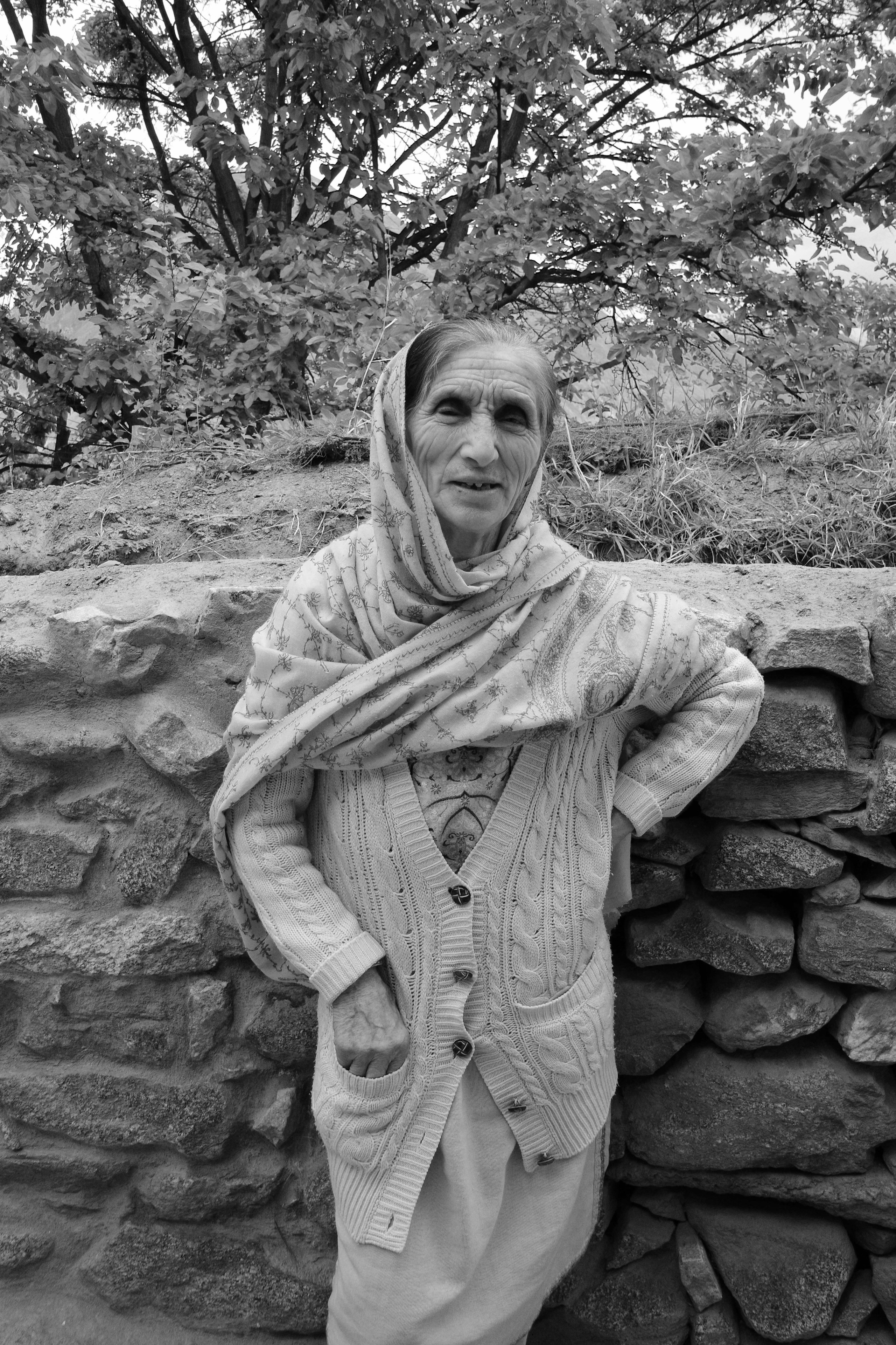 Портрет женщины, долина Хунза