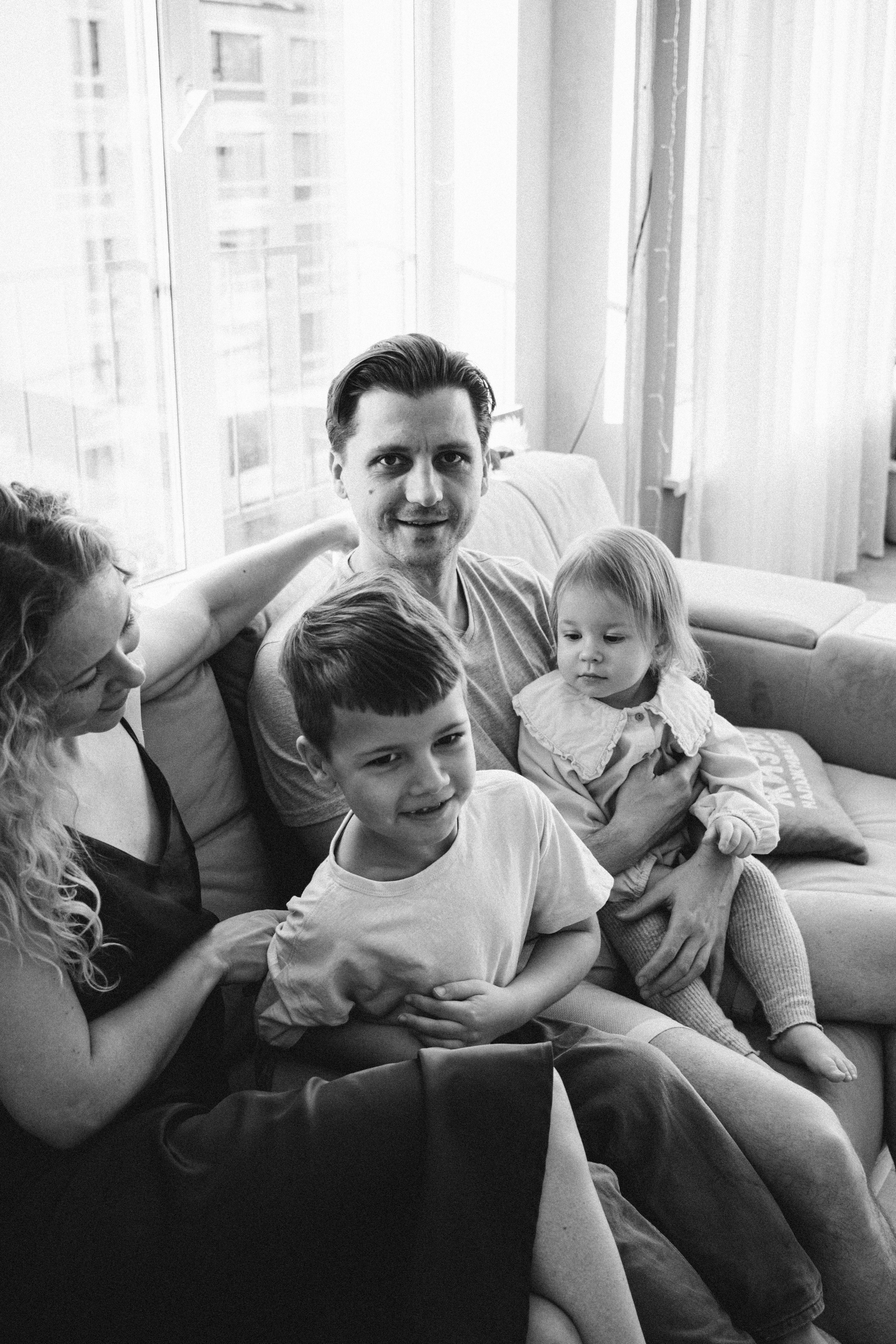 Домашние кадры. Семейный и портретный фотограф в Новосибирске Ксения Кудрина