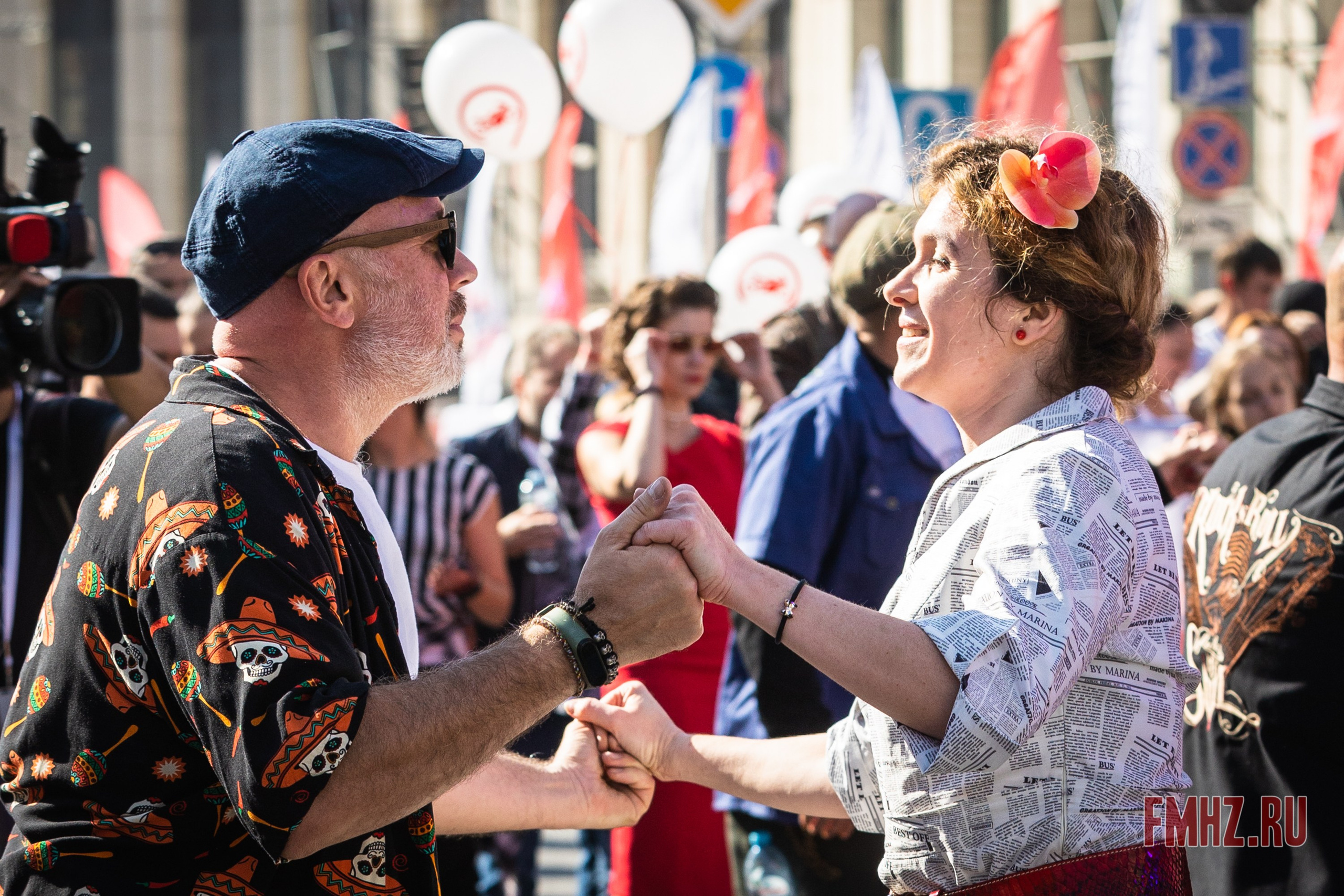 Закрытие Мотосезона 2023 на проспекте Академика Сахарова. Фотограф Владимир Охрименко