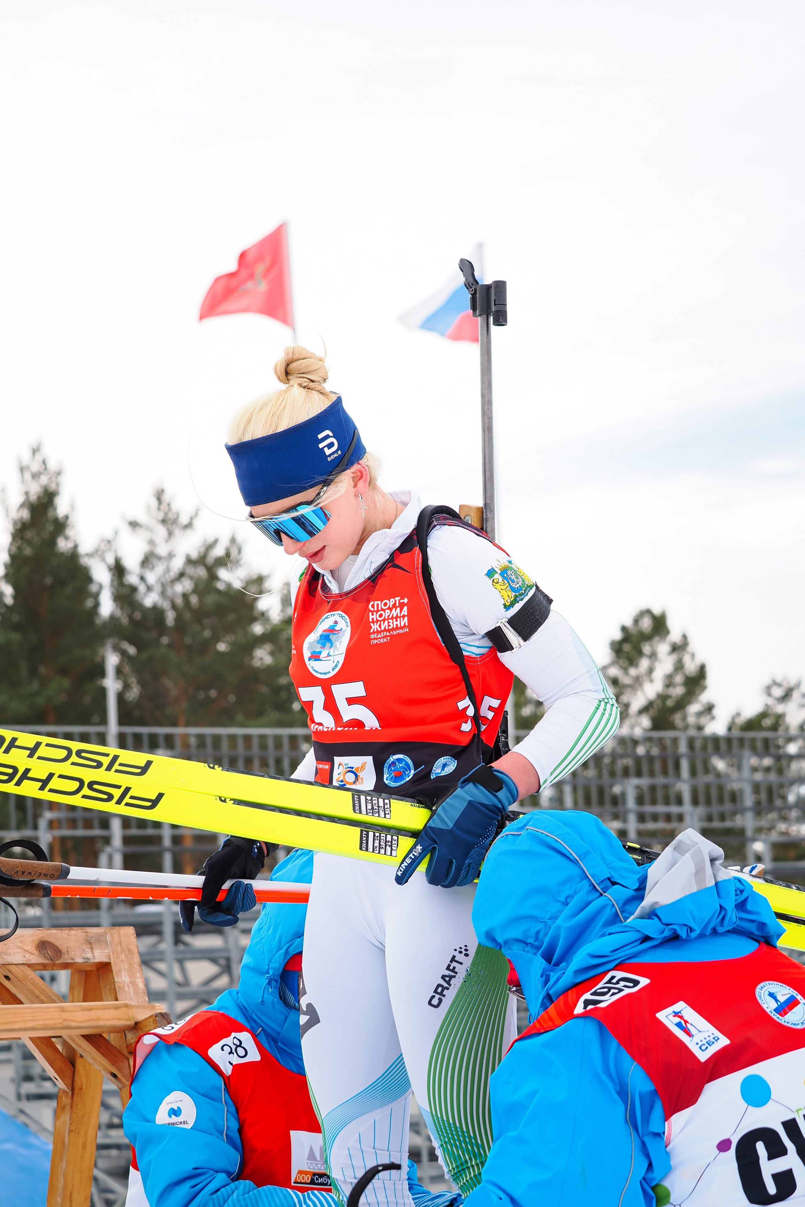 Биатлон / Первенство России. Репортажный фотограф Алексей Козьмин