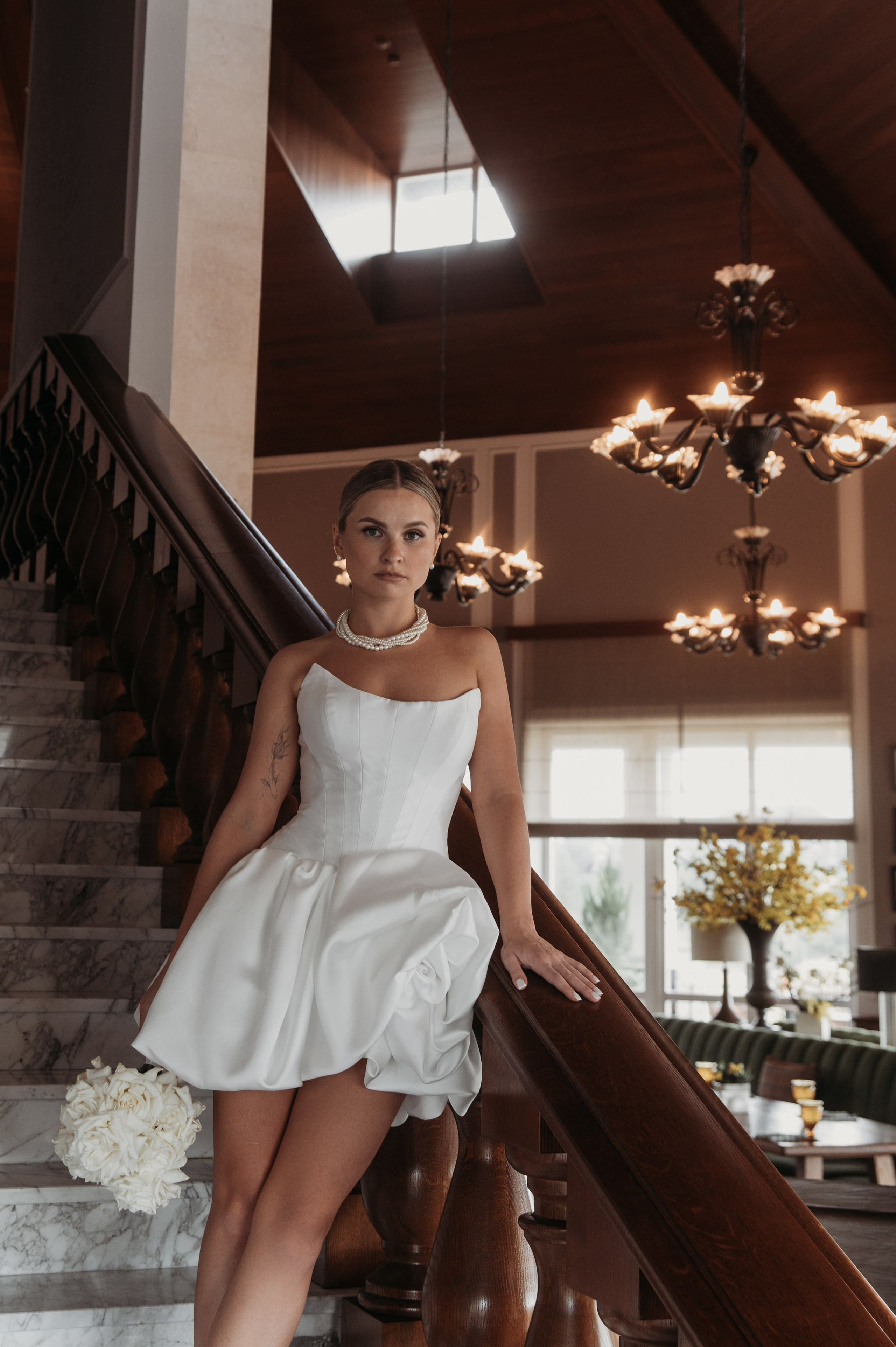 Свадебная фотосессия в Завидово гольф поле с утром невесты и красивым свадебным банкетом. Свадебный фотограф в Твери, Москве и Санкт-Петербурге Денисова Екатерина