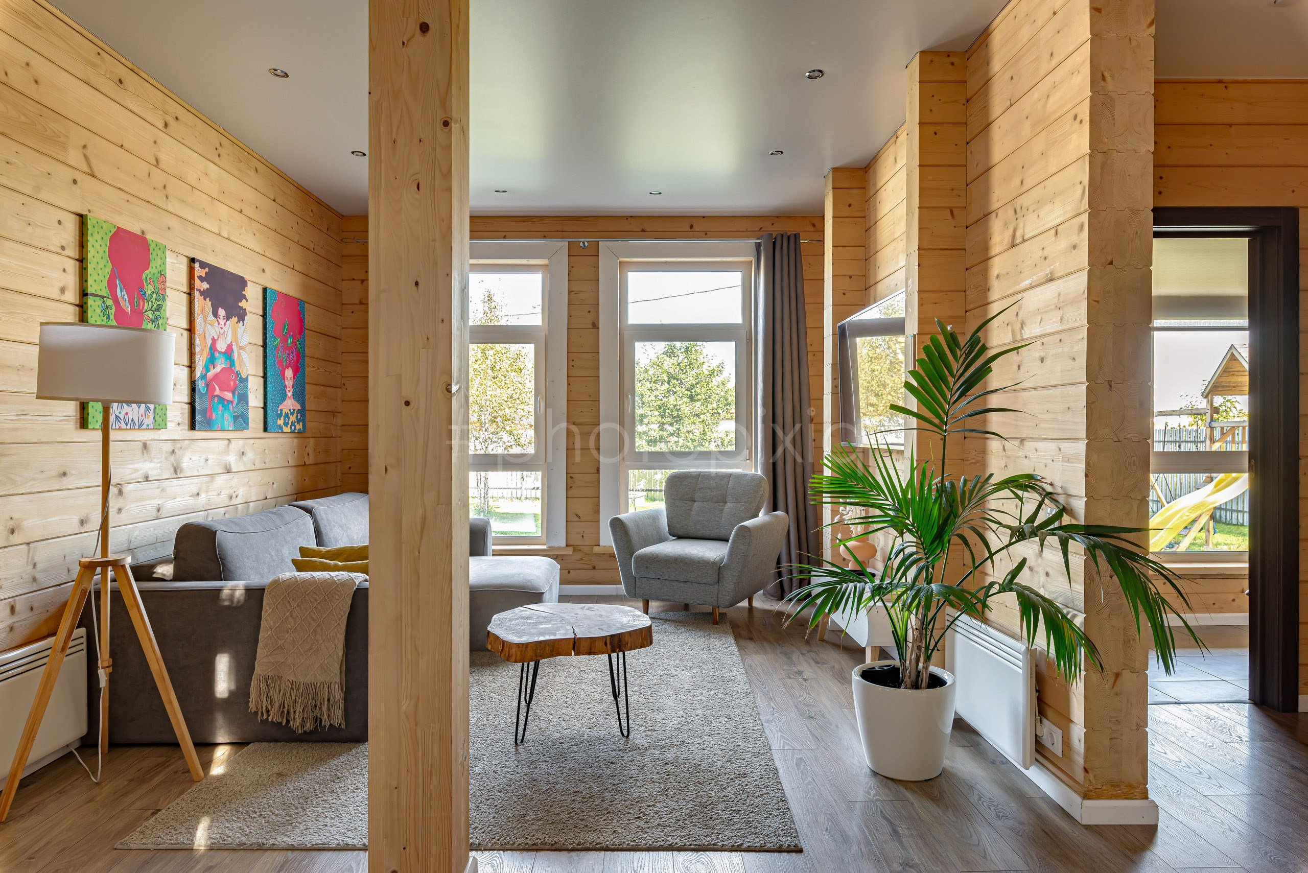 Съёмка загородного дома в КП Венский Лес для аренды. Интерьерная съёмка и виртуальные туры — Интерьерный фотограф Кузнецов Сергей (photopixiq)