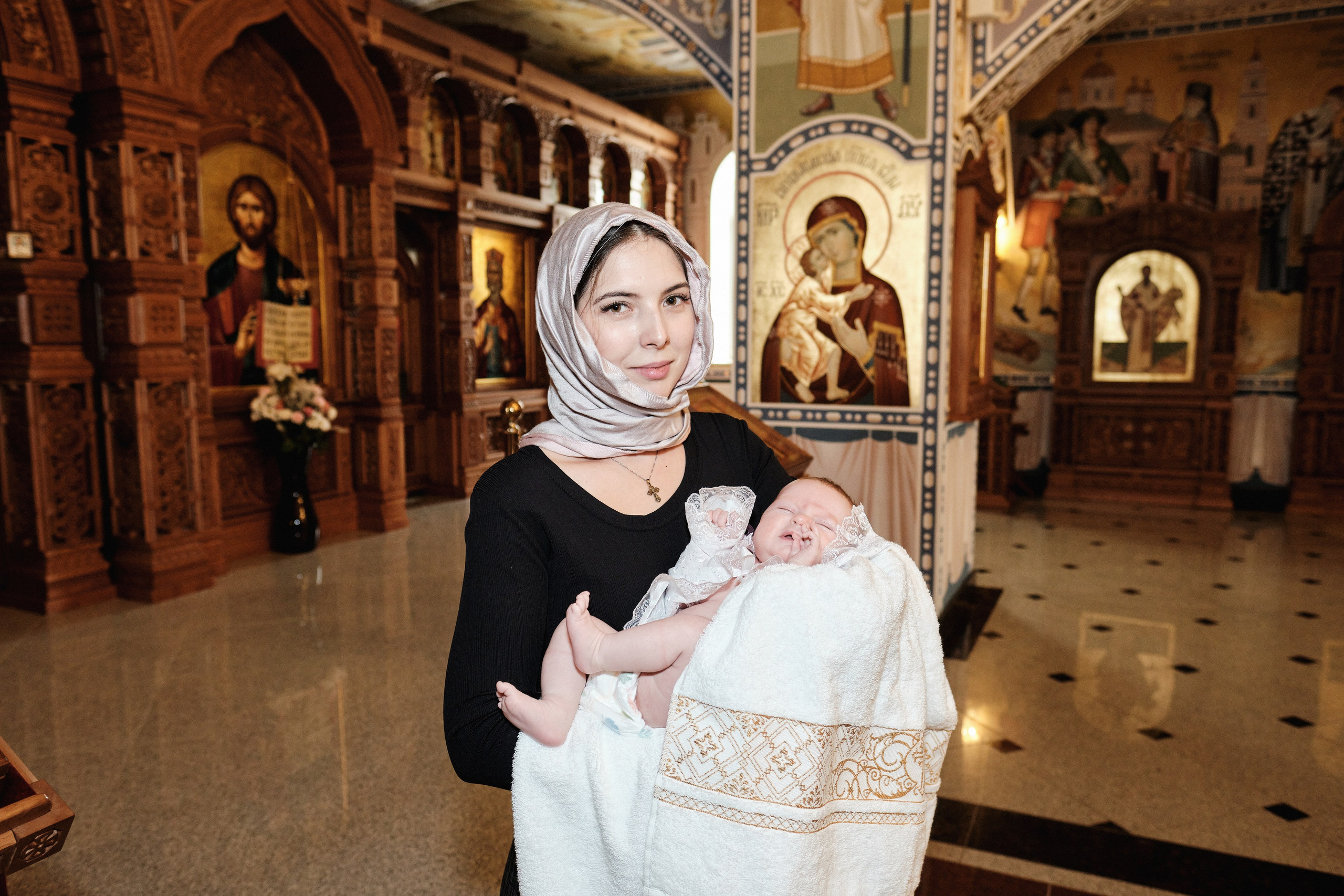 Крещение маленькой малышки. Фотограф в Анапе и Краснодаре Тина