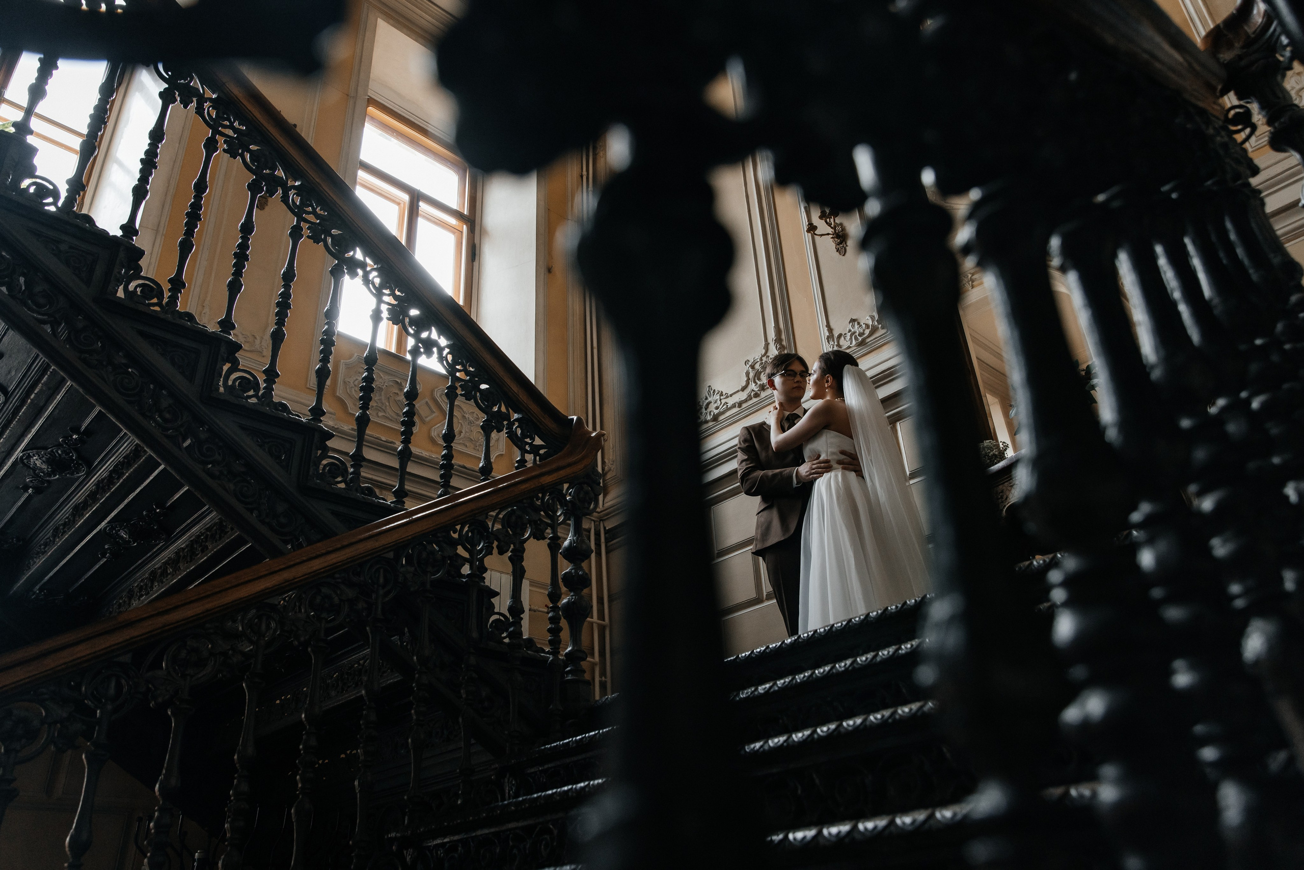 Вероника и Юрий|Савеловский|Библиотека им. Пушкина. Фотограф Москва Шептаев Артём