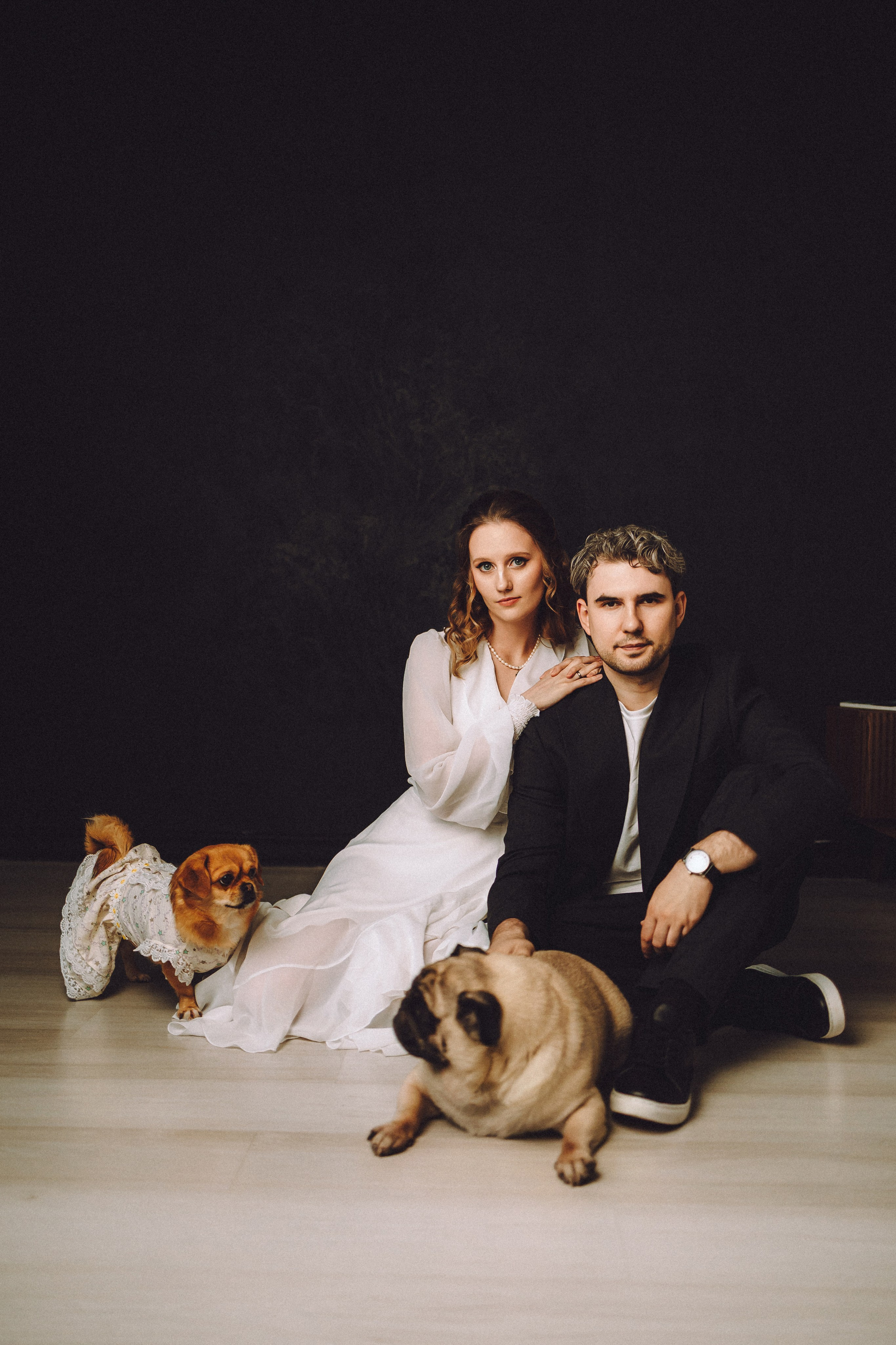 Денис, Василина, Гаврюша и Кнопка