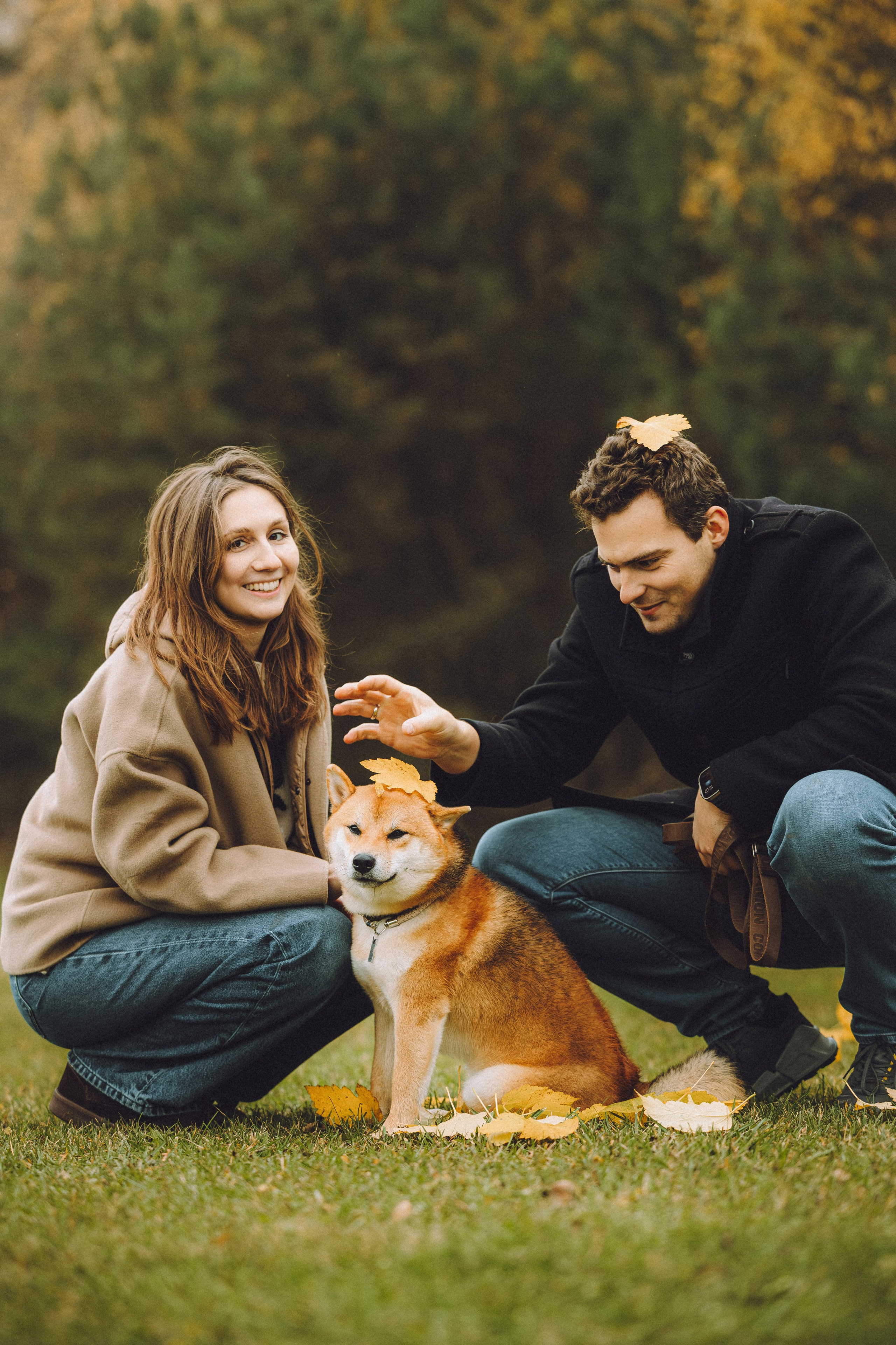 Настя, Юра и Скай