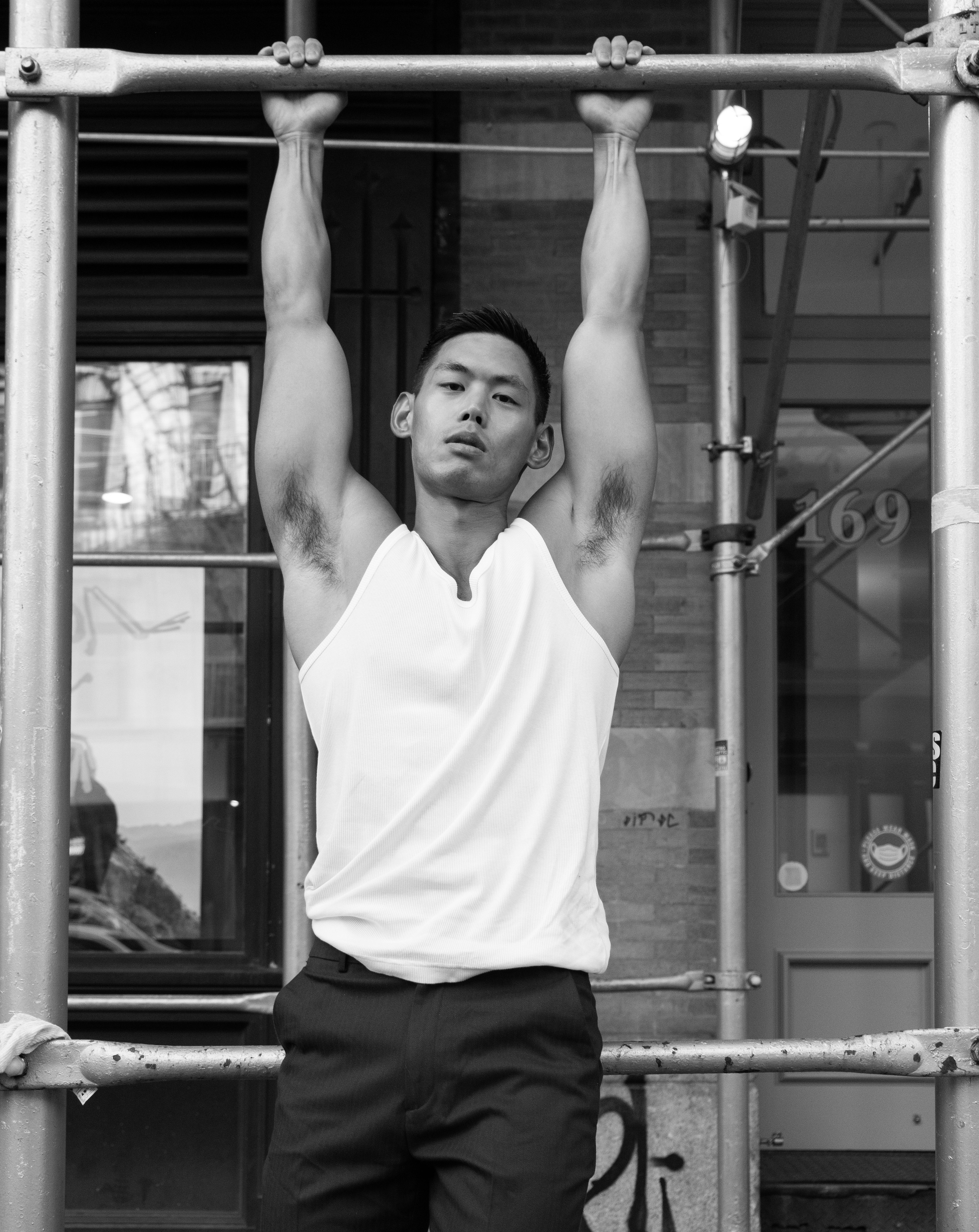 Street Photoshoot. Portrait and food photographer Sergei Sterling