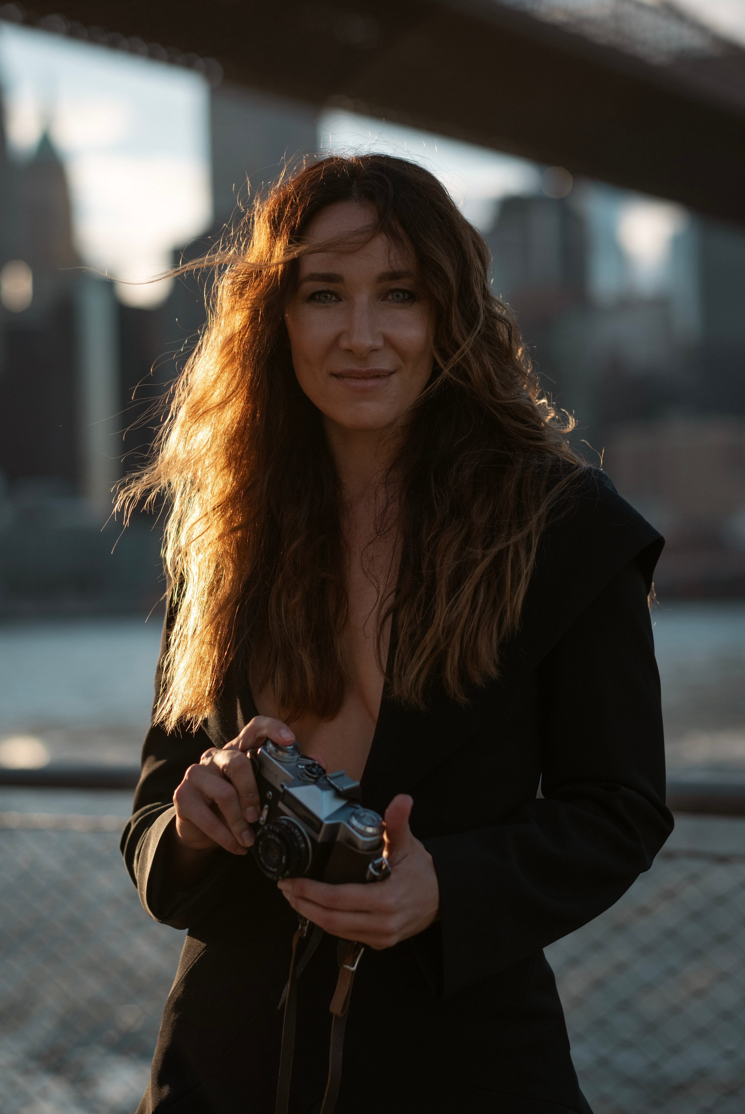 Street Photoshoot. Portrait and food photographer Sergei Sterling