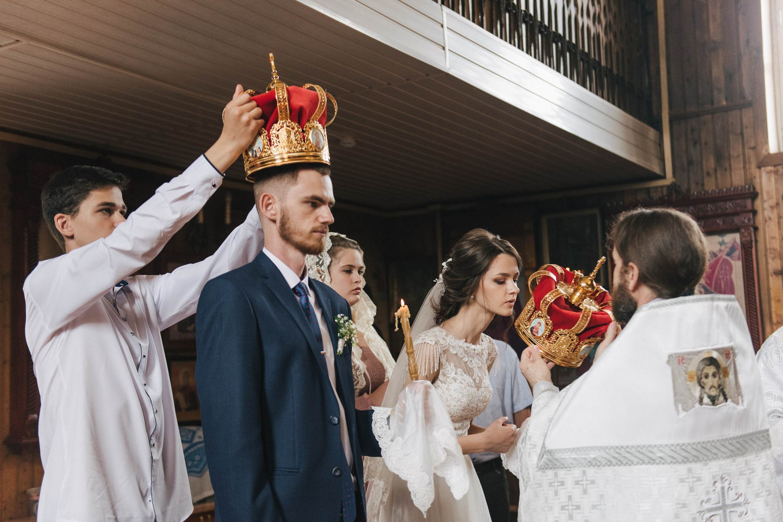 Венчание Никиты и Тони — Храм Иоанна Кронштадского. Свадебный и семейный фотограф Волгоград Москва