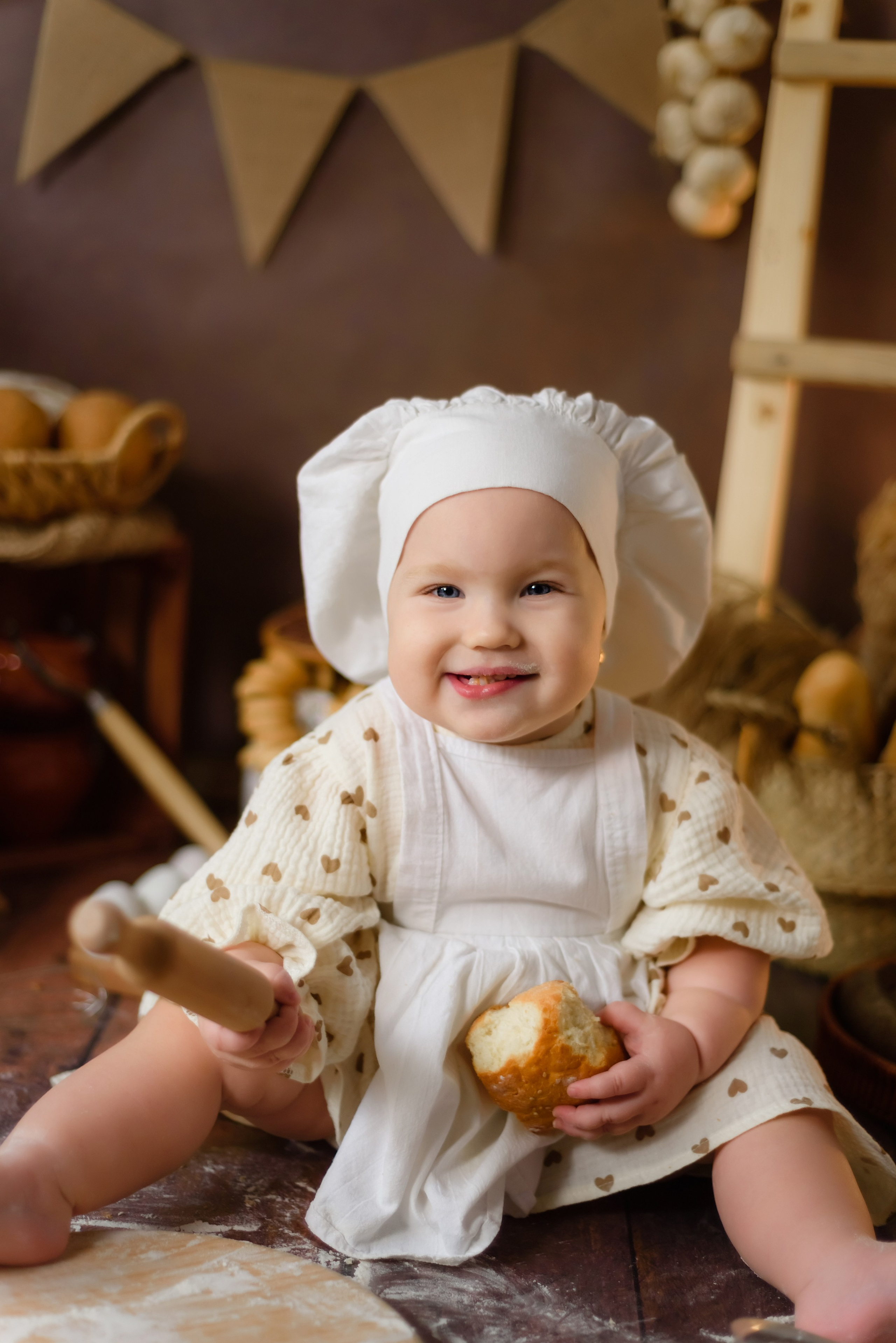 Фотозона «Пекарь». Детский Фотограф |Фотограф на годик в Брянске Ирина Романова