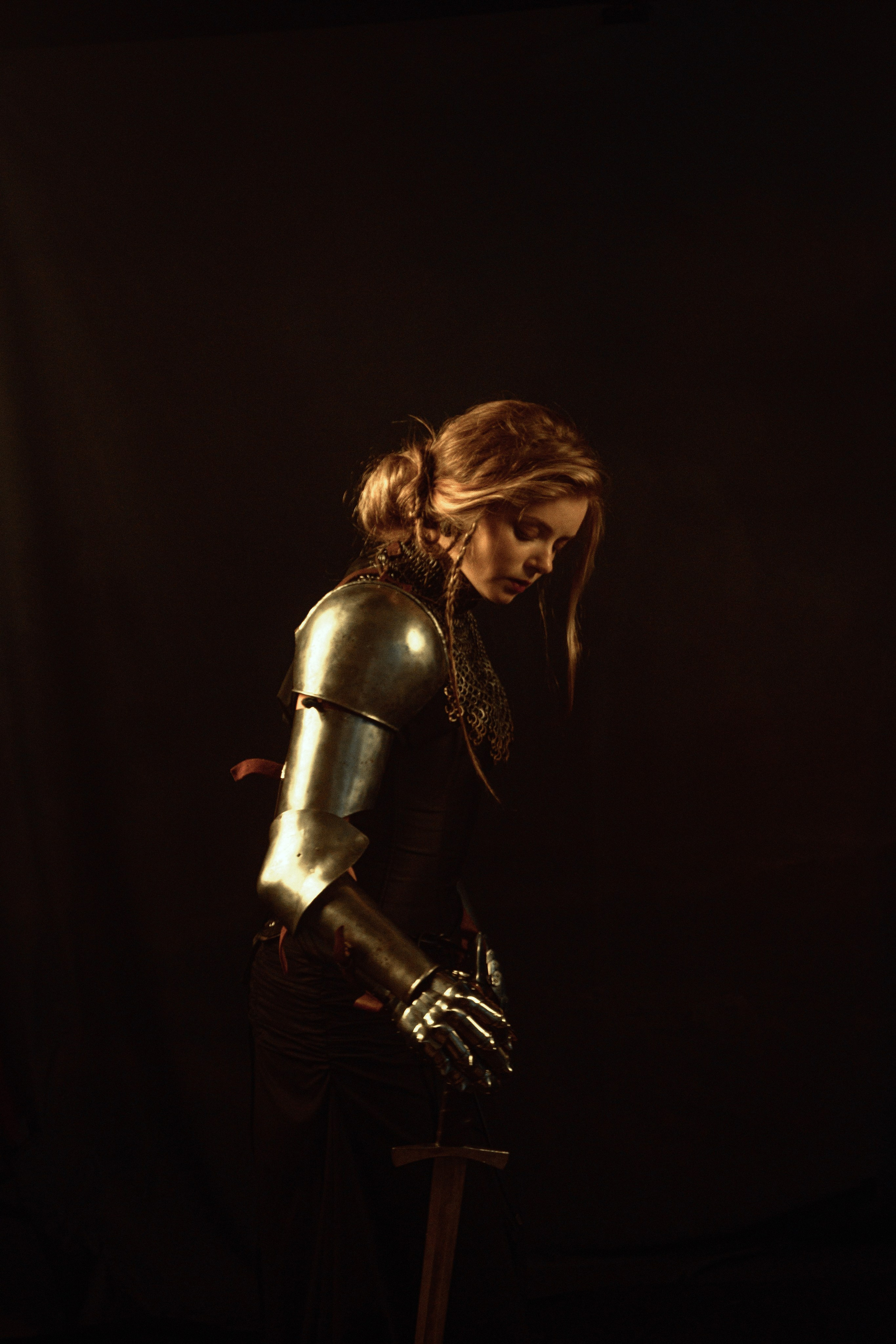 Портретная съёмка. Фотограф Александр Никитин. Съёмка в доспехах. Санкт-Петербург. nikitin_photo