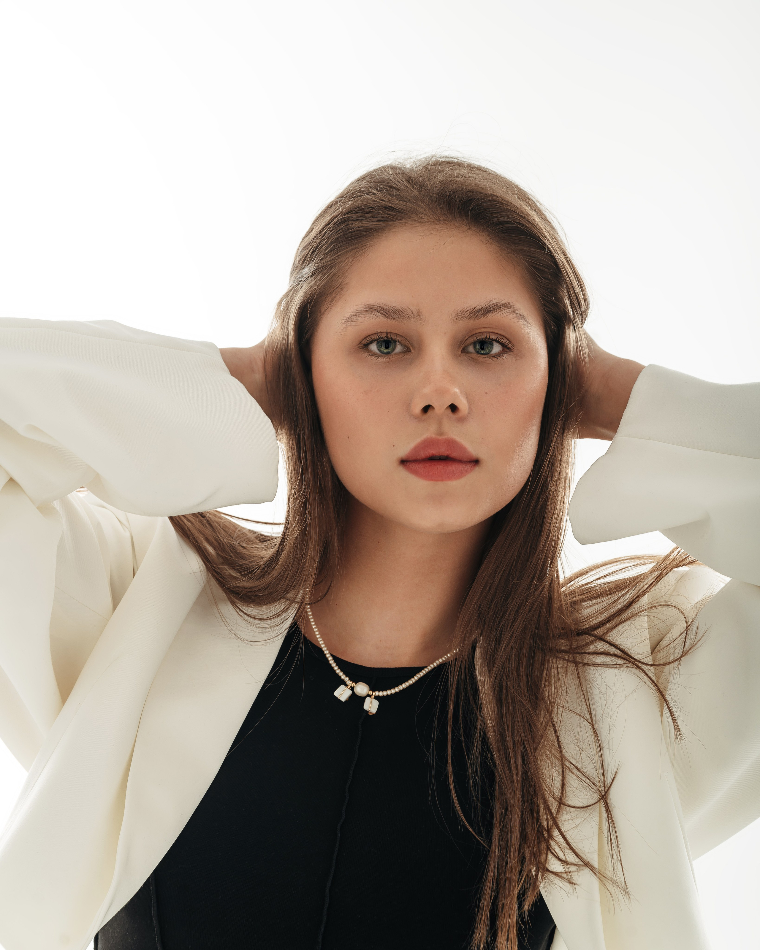 В студии. Асель Мурзина фотограф Казань