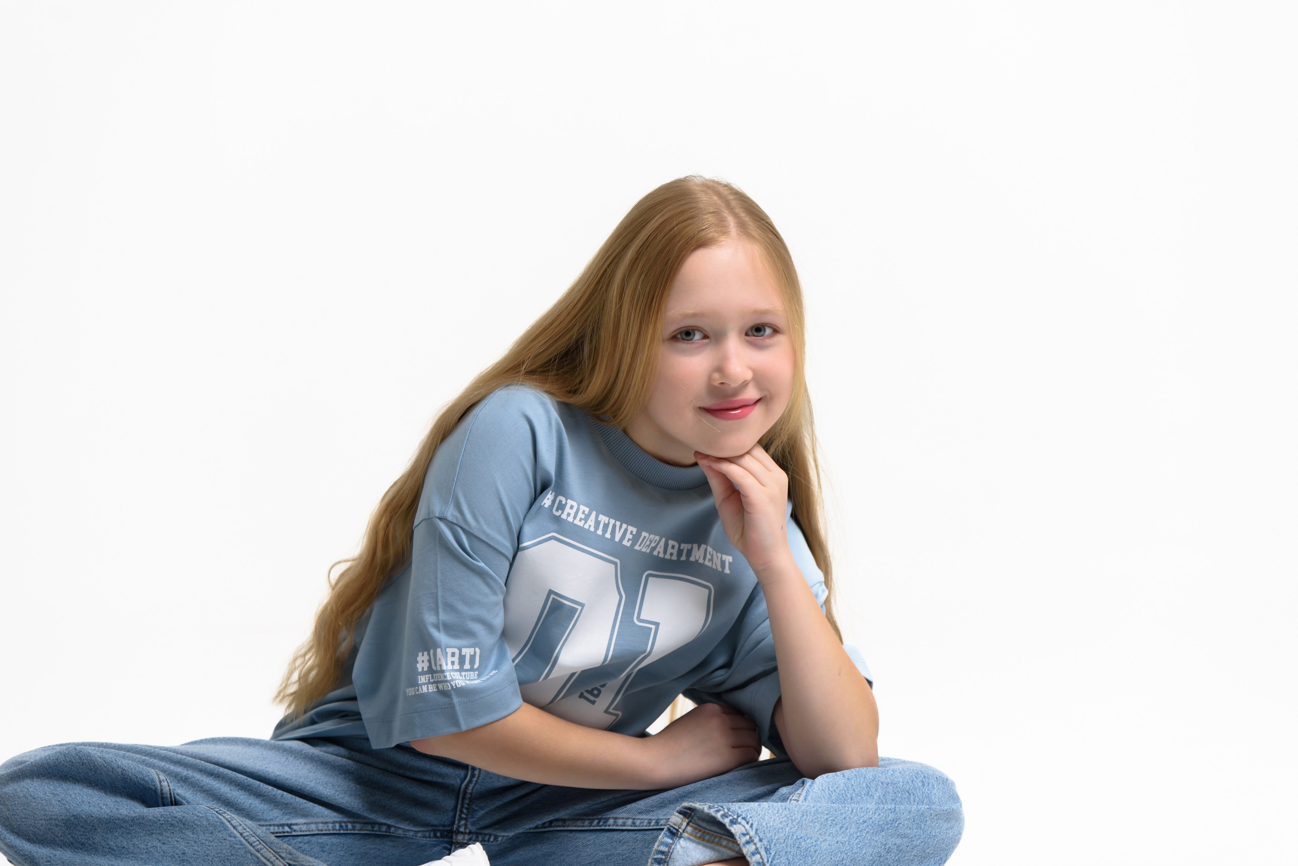 Детская фотосессия в циклораме в Иркутске